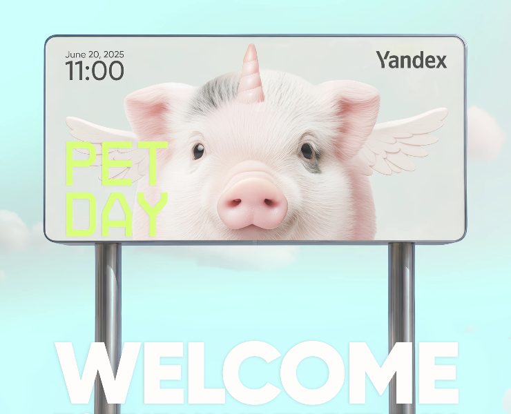 Yandex Pet Day - Landing page на Dprofile