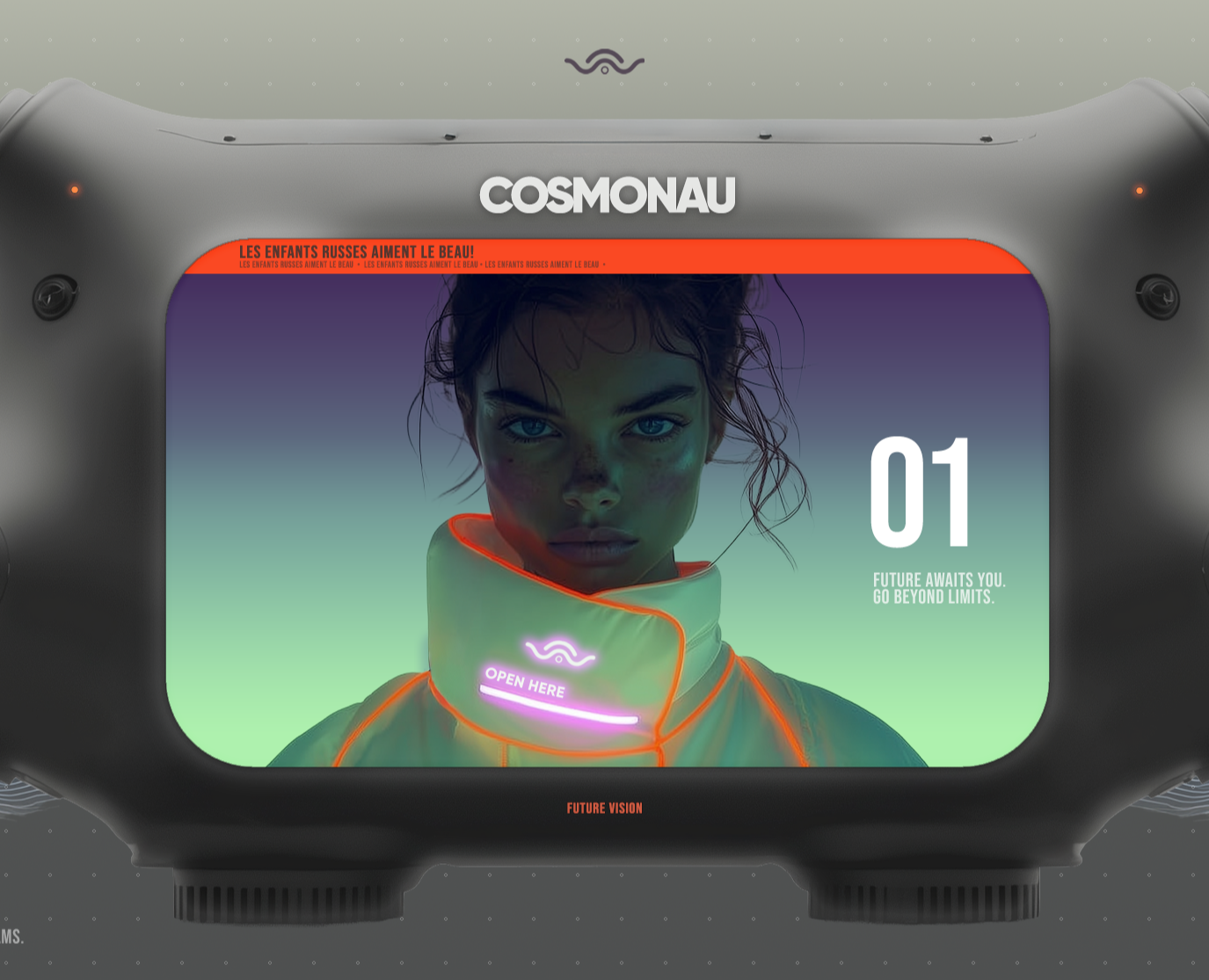 Cosmonau - Fashion brand — Интерфейсы, Брендинг на Dprofile