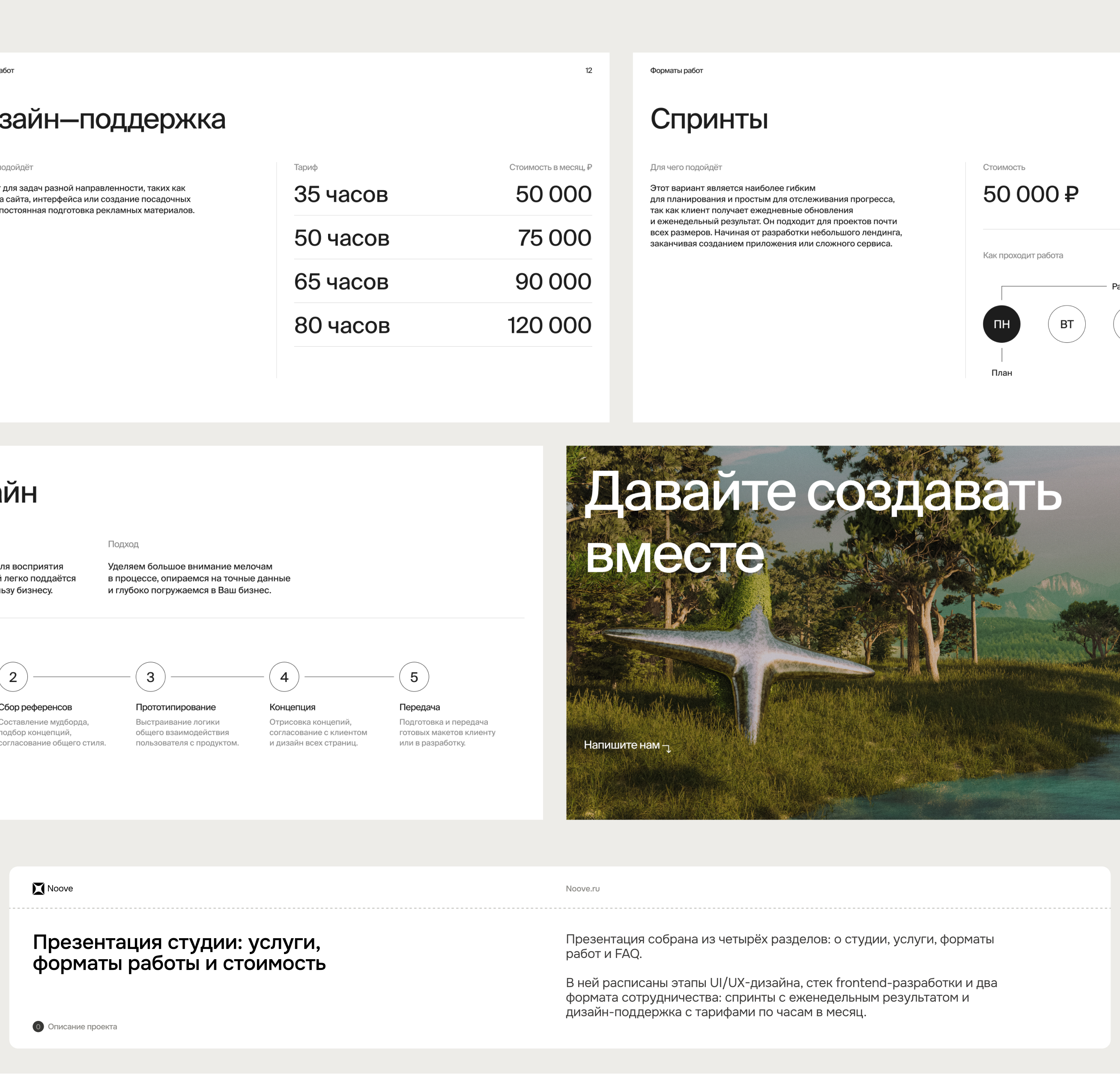 Сайт-визитка digital-студии — Изображение №5 — Интерфейсы на Dprofile