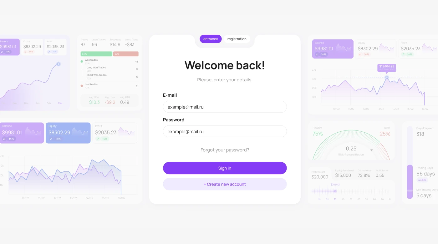 Trading Platform — Изображение №8 — Интерфейсы на Dprofile