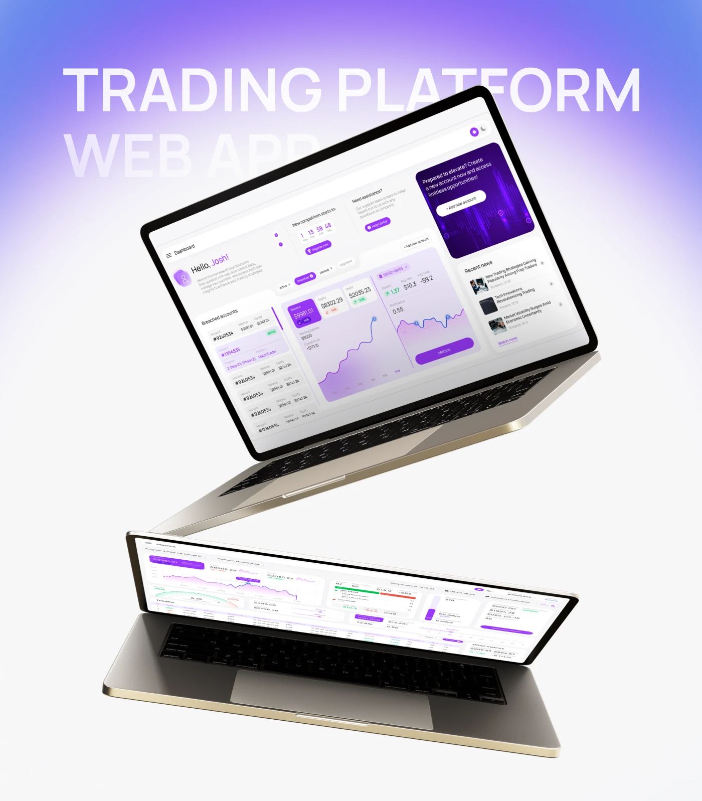 Trading Platform — Изображение №1 — Интерфейсы на Dprofile