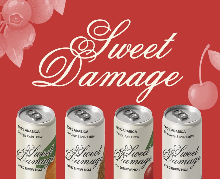sweet damage — брендинг напитков — Брендинг на Dprofile