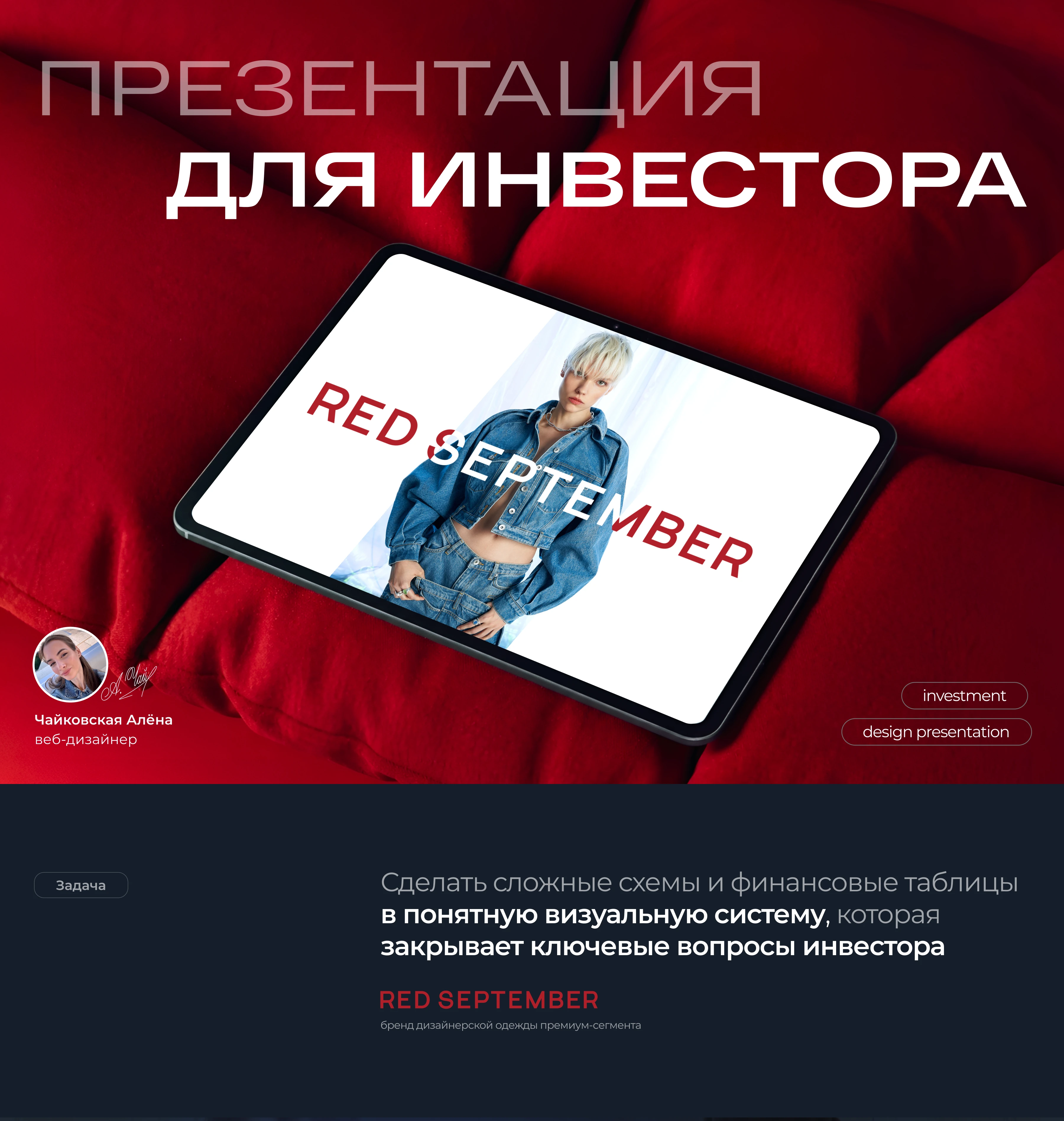 Презентация для инвестора | Презентация о компании — Изображение №1 — Интерфейсы, Брендинг на Dprofile