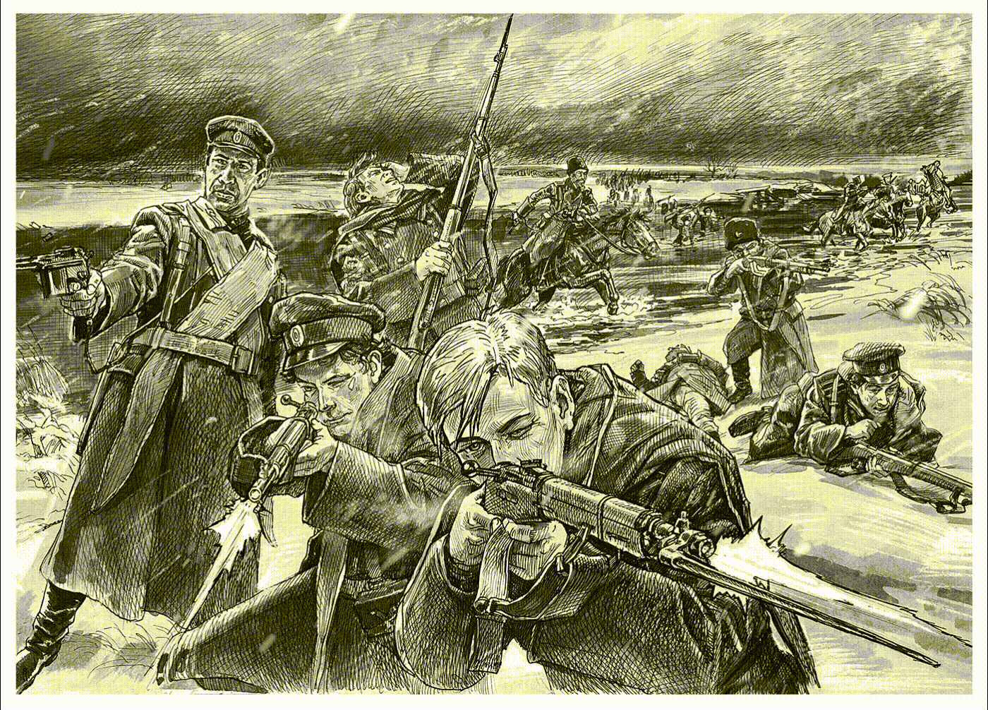 Галлиполи — историкс о мужестве перед падением Империи — Изображение №3 — Иллюстрация, Графика на Dprofile