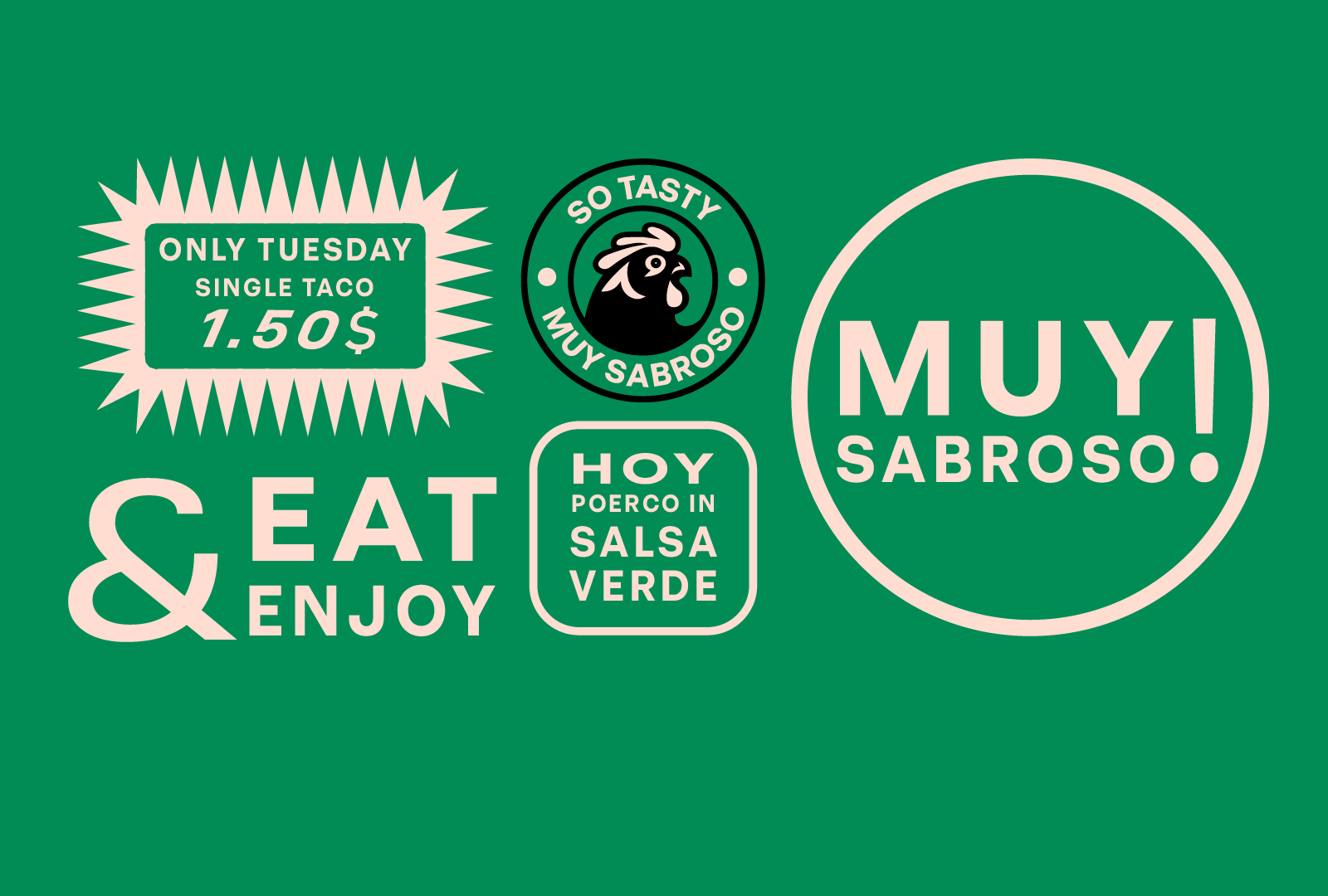 Los Gallitos Taqueria — Изображение №25 — Брендинг на Dprofile