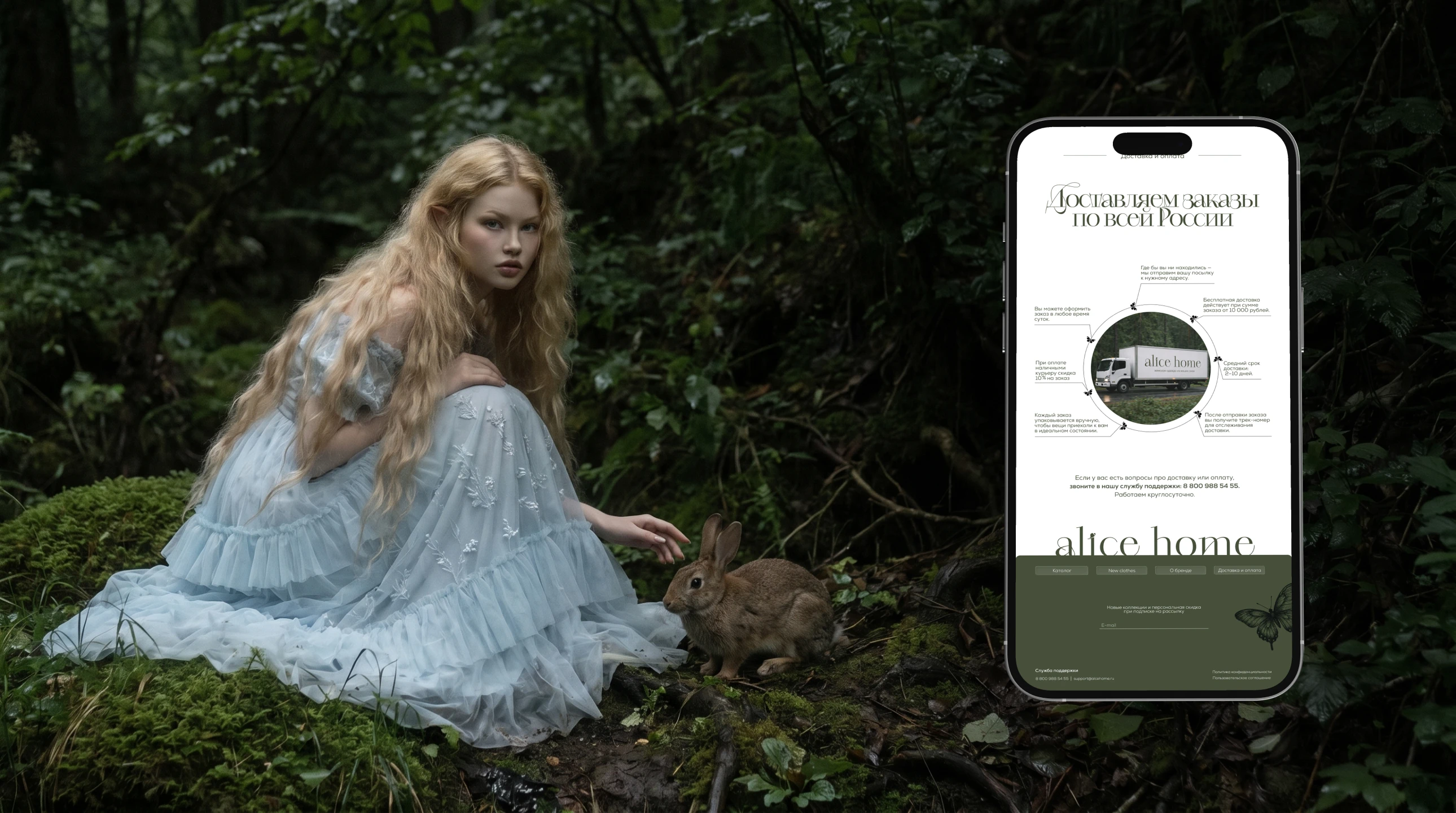 Alice Home: брендинг и интернет-магазин женской одежды — Изображение №5 — Интерфейсы, Брендинг на Dprofile