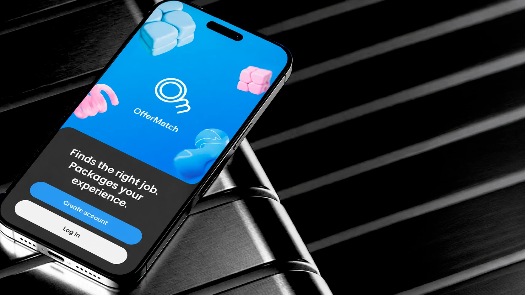 OfferMatch. Match vacancies+Quick resumes — Изображение №1 — Интерфейсы, Брендинг на Dprofile