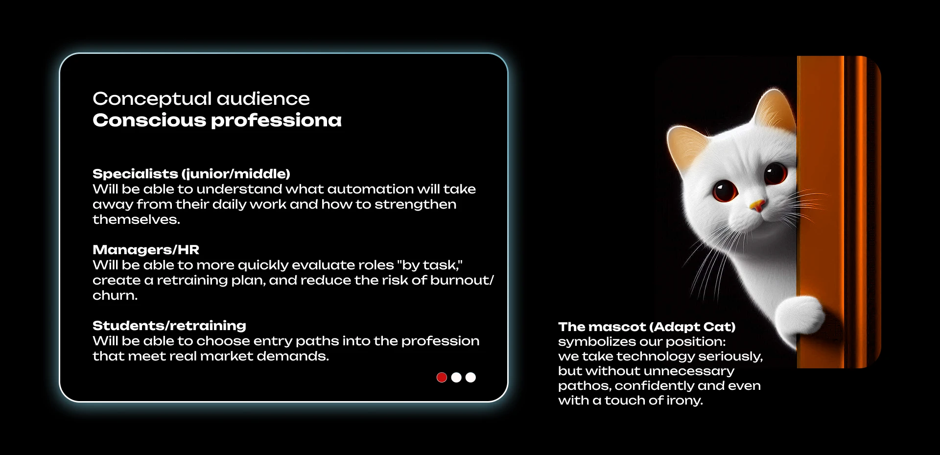 Карьерный навигатор в эпоху ИИ — Изображение №24 — Интерфейсы, Брендинг на Dprofile