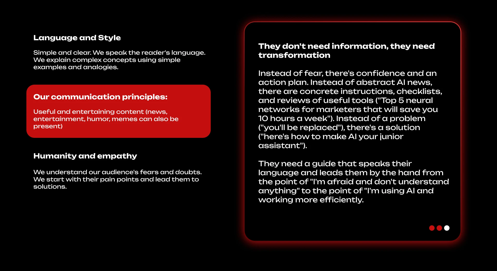 Карьерный навигатор в эпоху ИИ — Изображение №26 — Интерфейсы, Брендинг на Dprofile