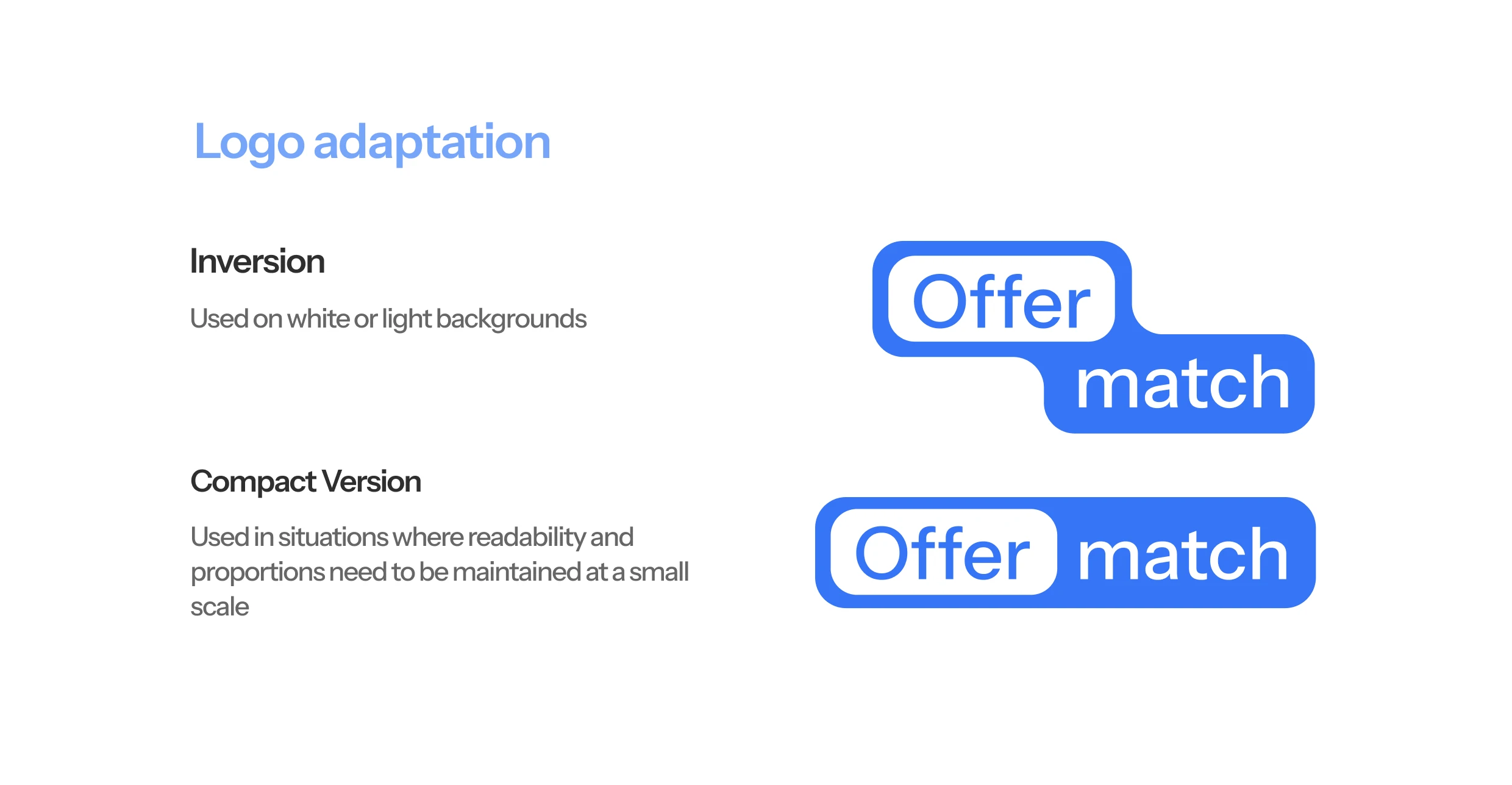 OfferMatch. Match vacancies+Quick resumes — Изображение №23 — Интерфейсы, Брендинг на Dprofile