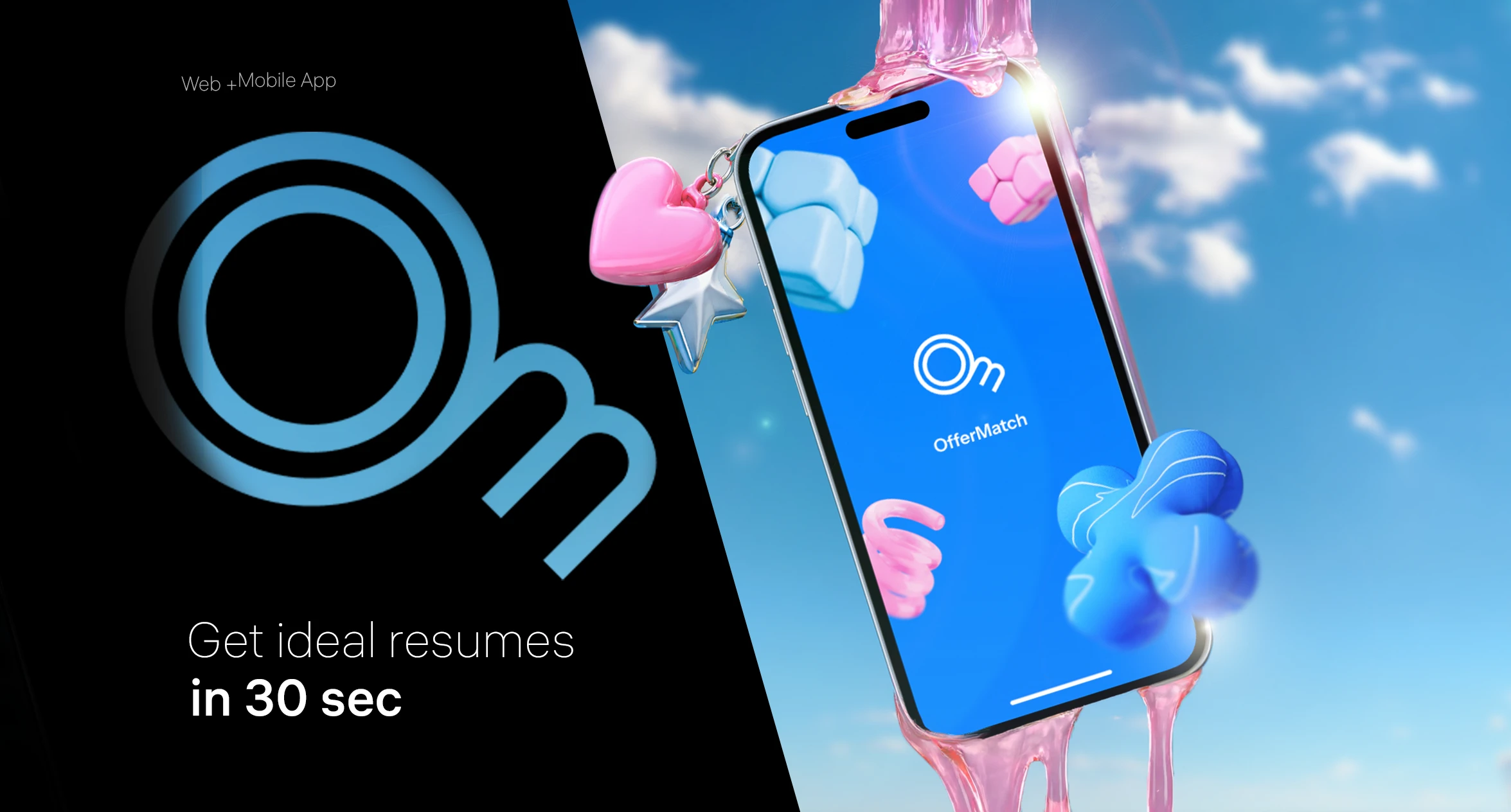 OfferMatch. Match vacancies+Quick resumes — Изображение №27 — Интерфейсы, Брендинг на Dprofile