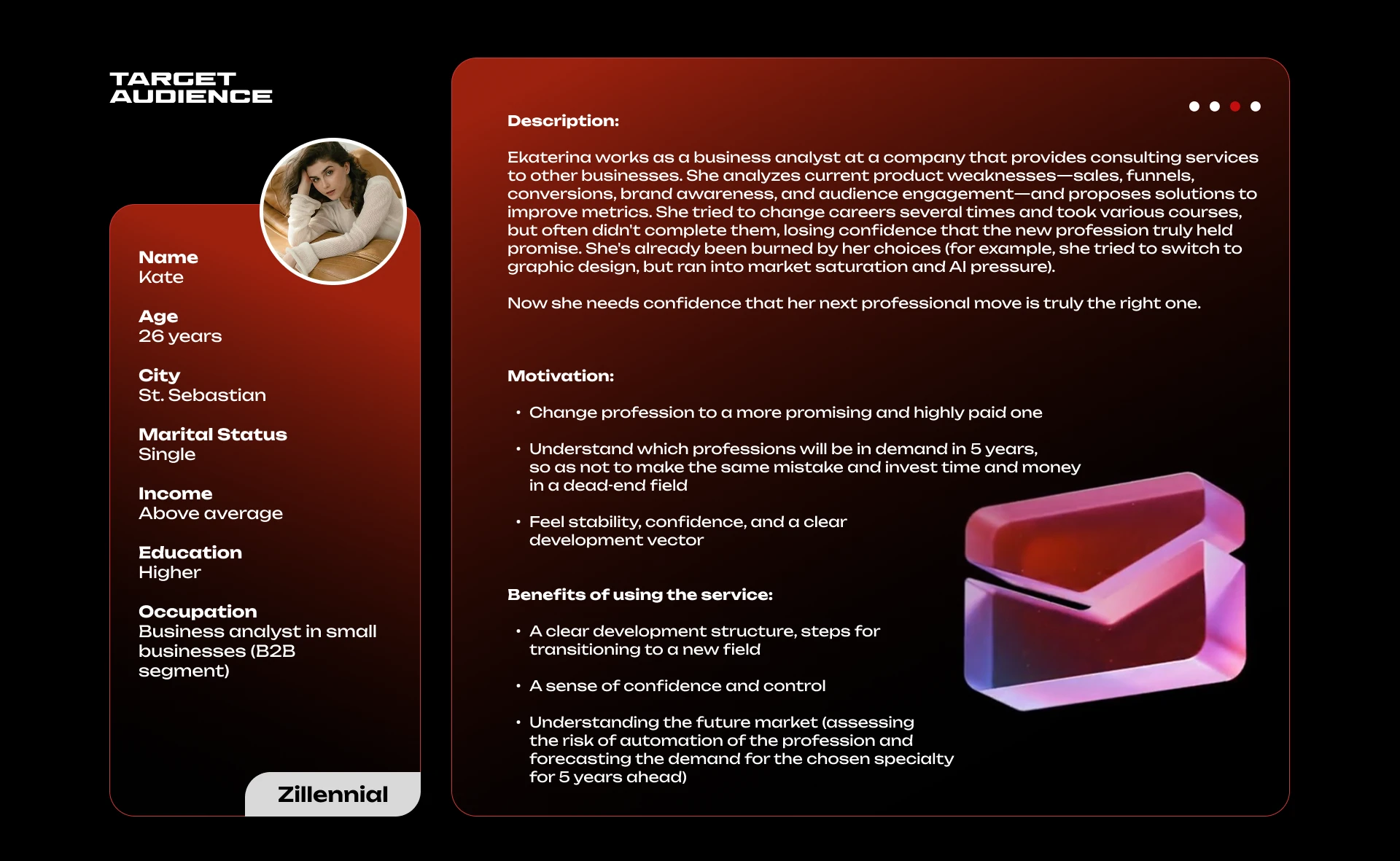 Карьерный навигатор в эпоху ИИ — Изображение №10 — Интерфейсы, Брендинг на Dprofile