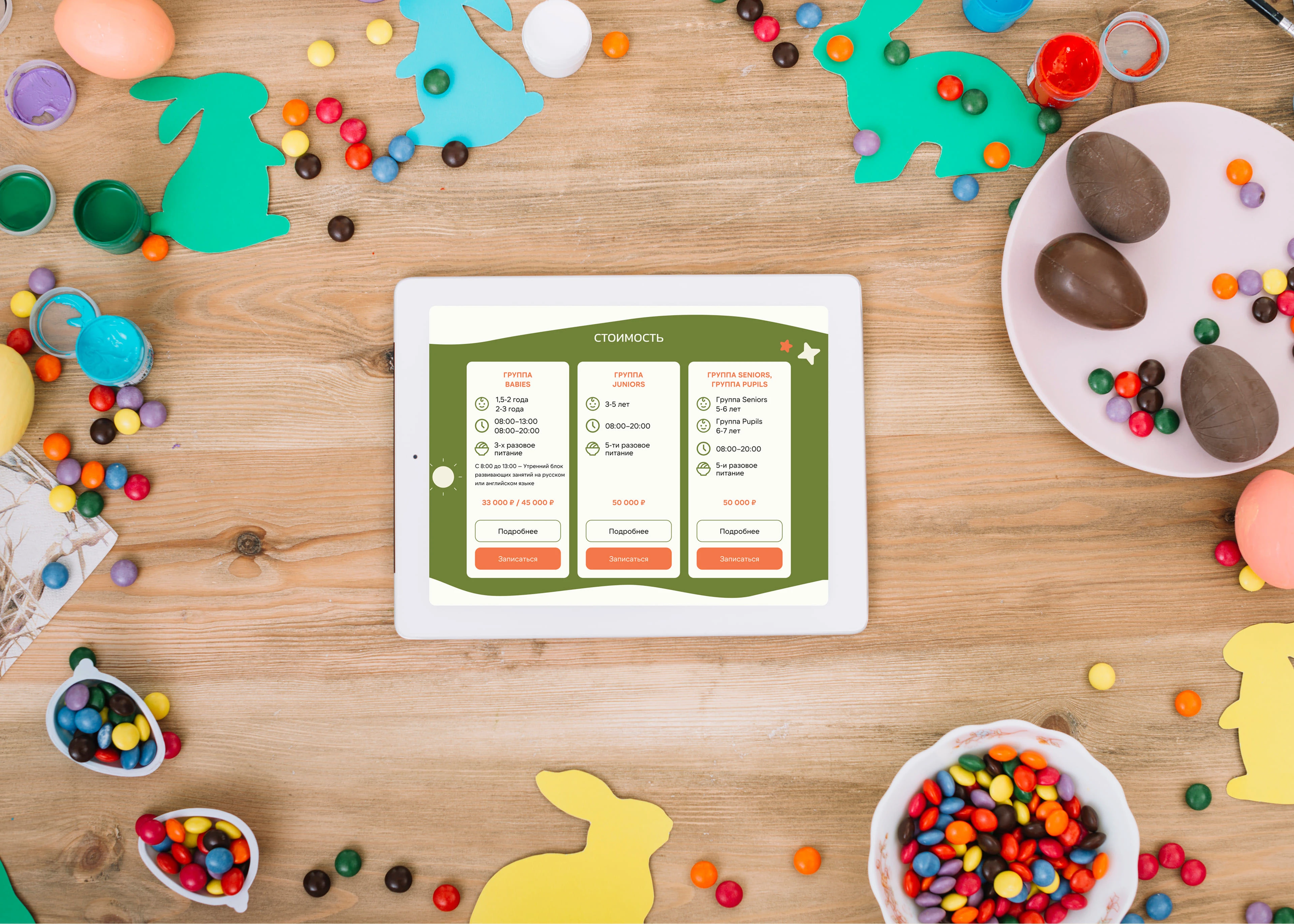 Разработка сайта для частного детского сада — Изображение №17 — Интерфейсы на Dprofile