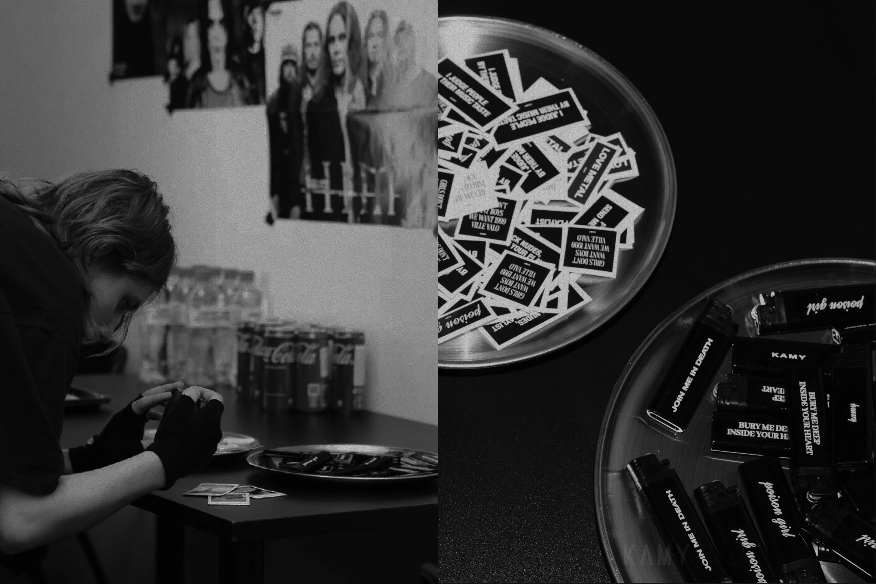 Love Metal — Merch Design for KAMY — Изображение №19 — Брендинг, Графика на Dprofile