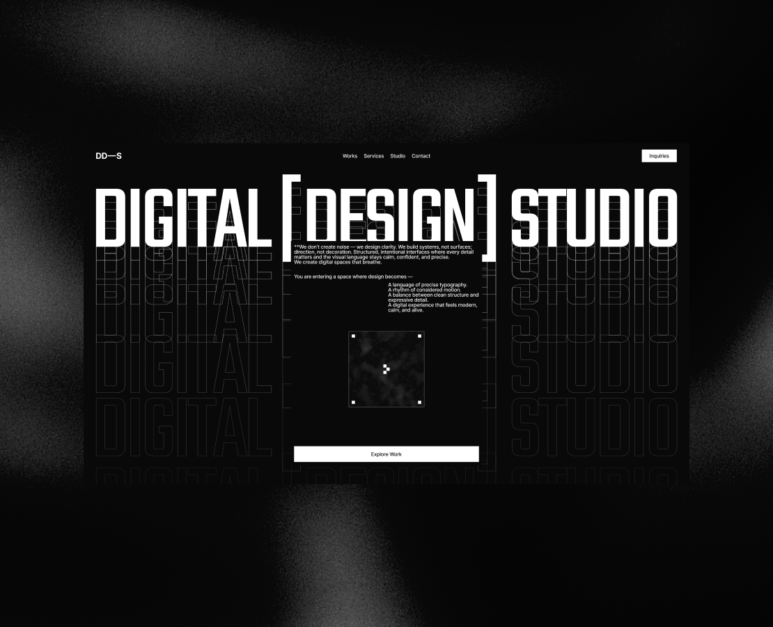 DD–S — Digital Design Studio | Corporate Website — Интерфейсы на Dprofile