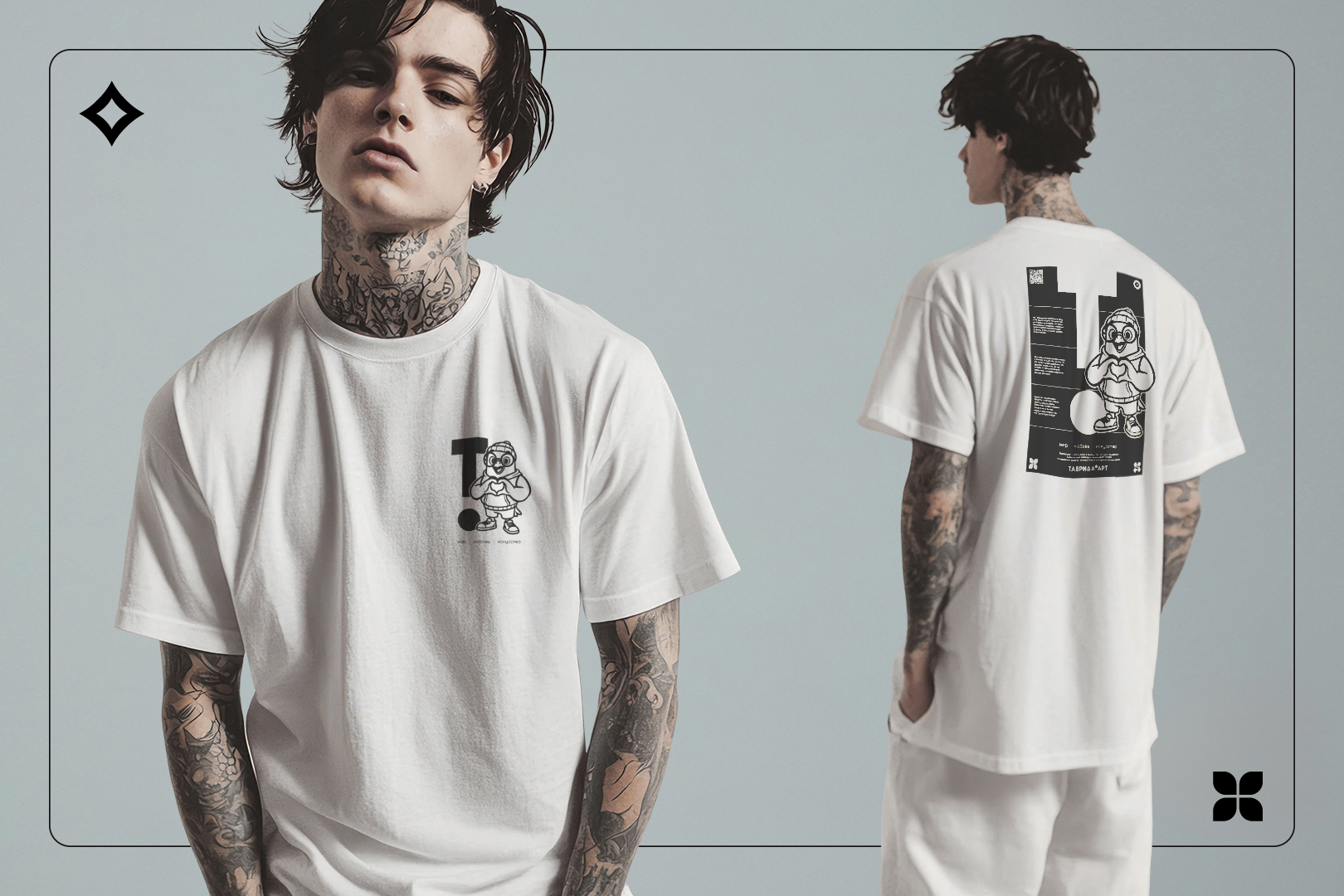 Маскот для арт-кластера «Таврида.Арт» — Изображение №13 — Брендинг, Иллюстрация на Dprofile