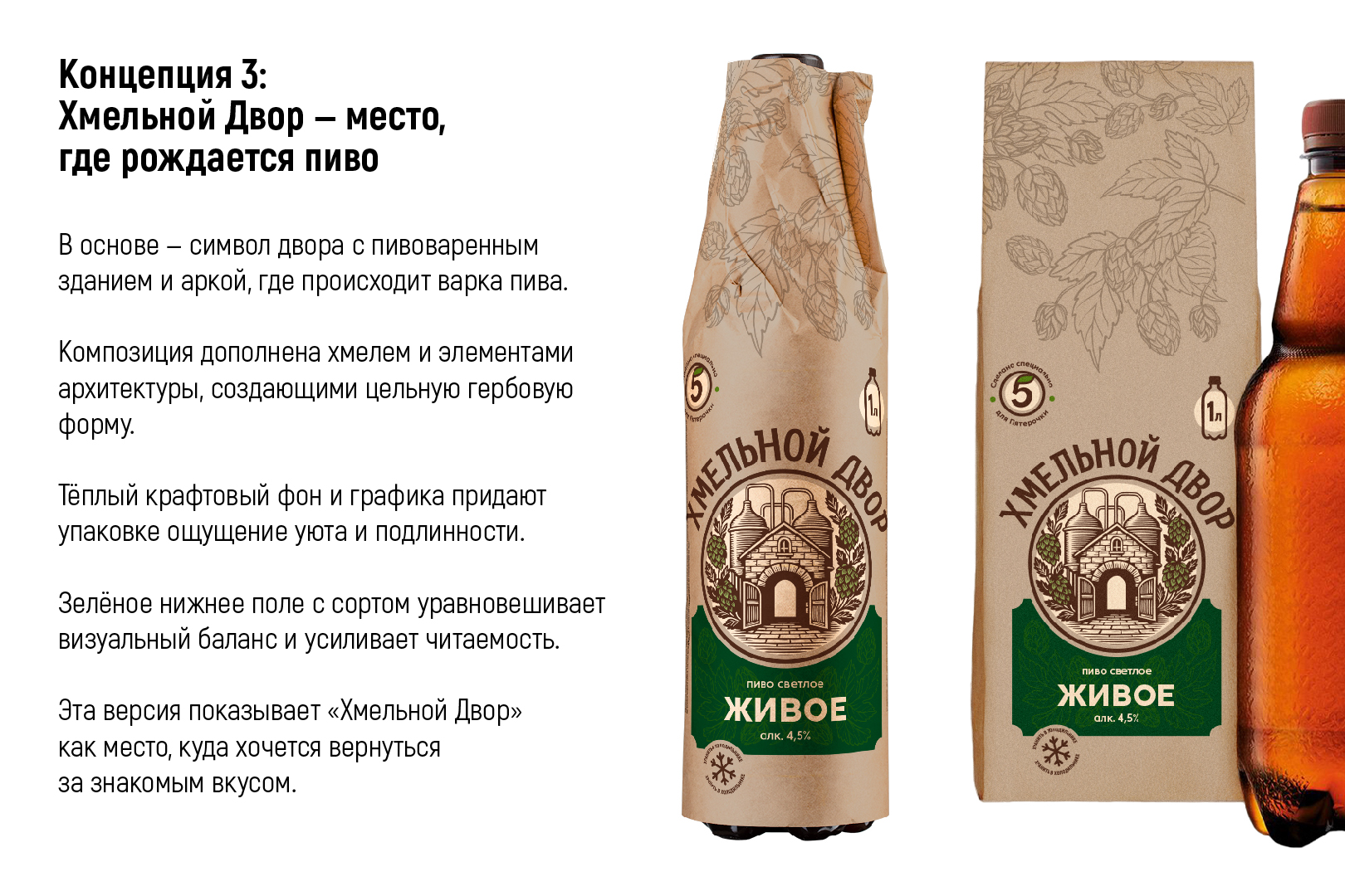 Упаковка пива «Хмельной двор» — Изображение №5 — Брендинг на Dprofile