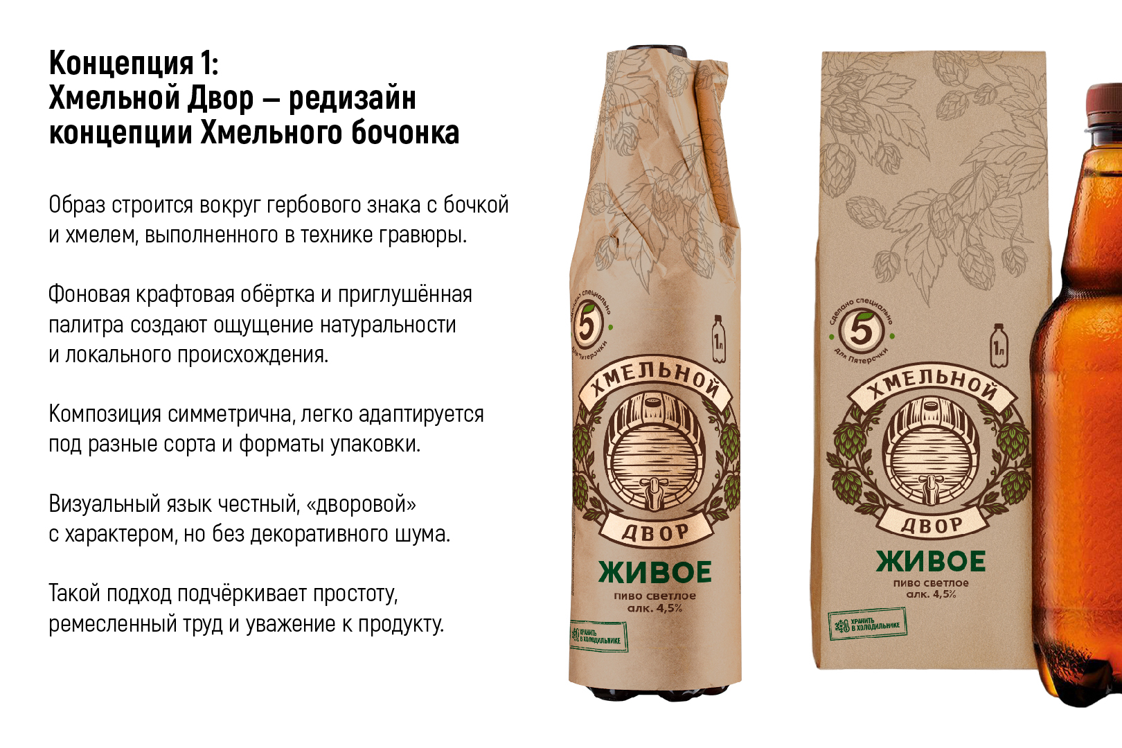 Упаковка пива «Хмельной двор» — Изображение №3 — Брендинг на Dprofile