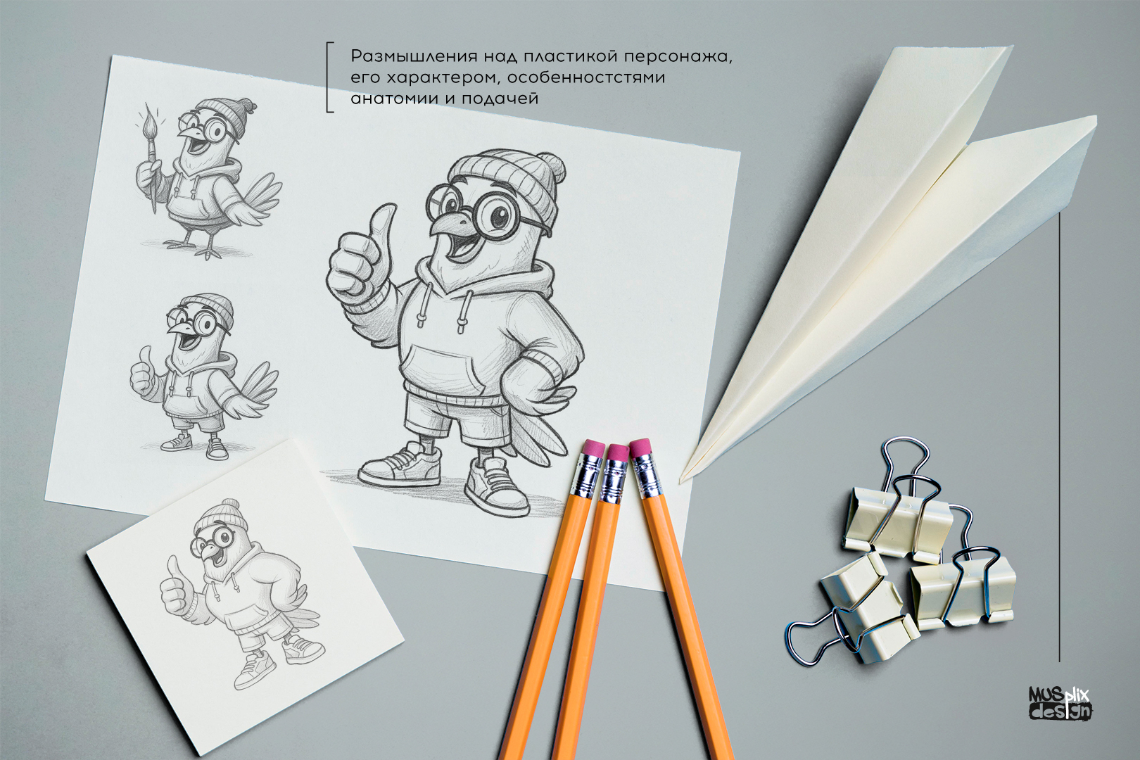 Маскот для арт-кластера «Таврида.Арт» — Изображение №3 — Брендинг, Иллюстрация на Dprofile