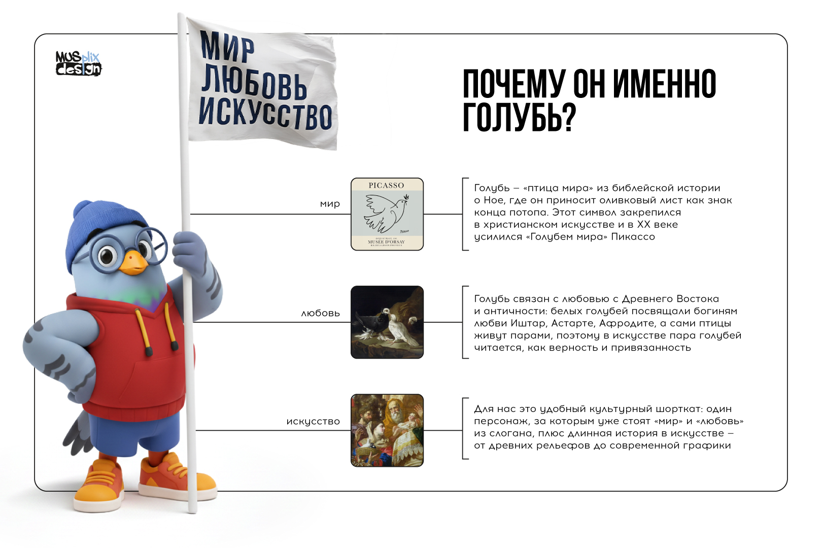 Маскот для арт-кластера «Таврида.Арт» — Изображение №4 — Брендинг, Иллюстрация на Dprofile