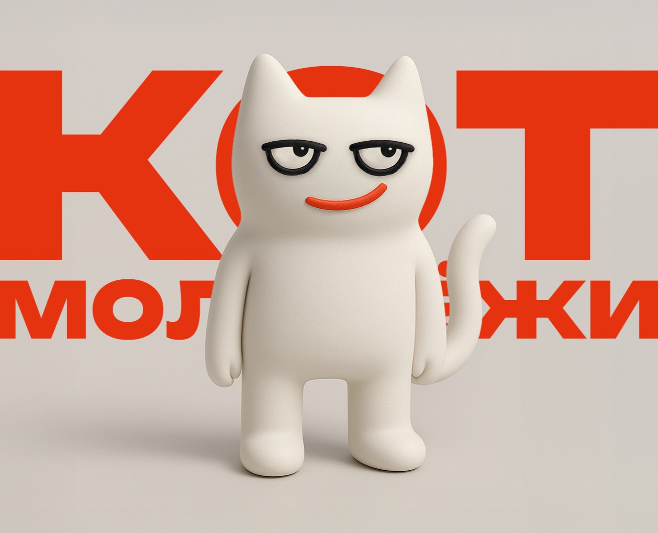 «Кот молодёжи» для проекта «Код молодёжи» на Dprofile