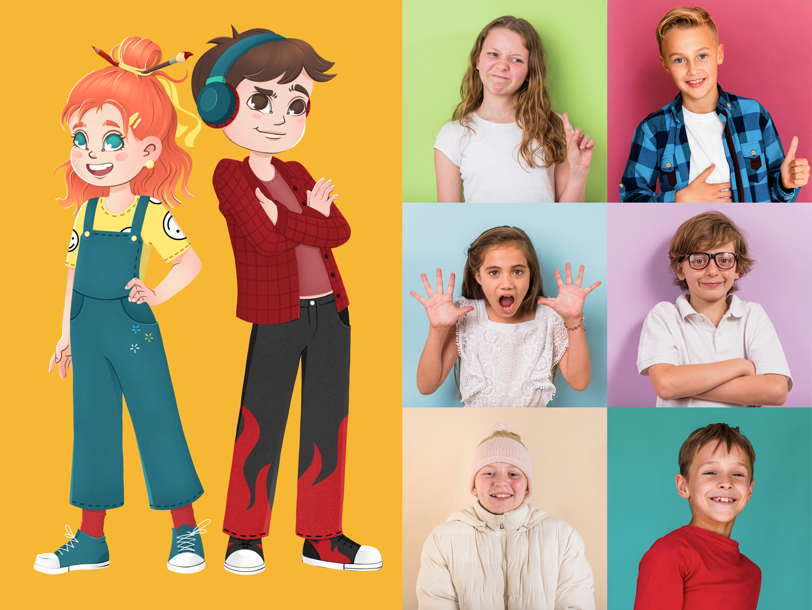 Персонажи для детского творческого центра — Изображение №6 — Иллюстрация на Dprofile