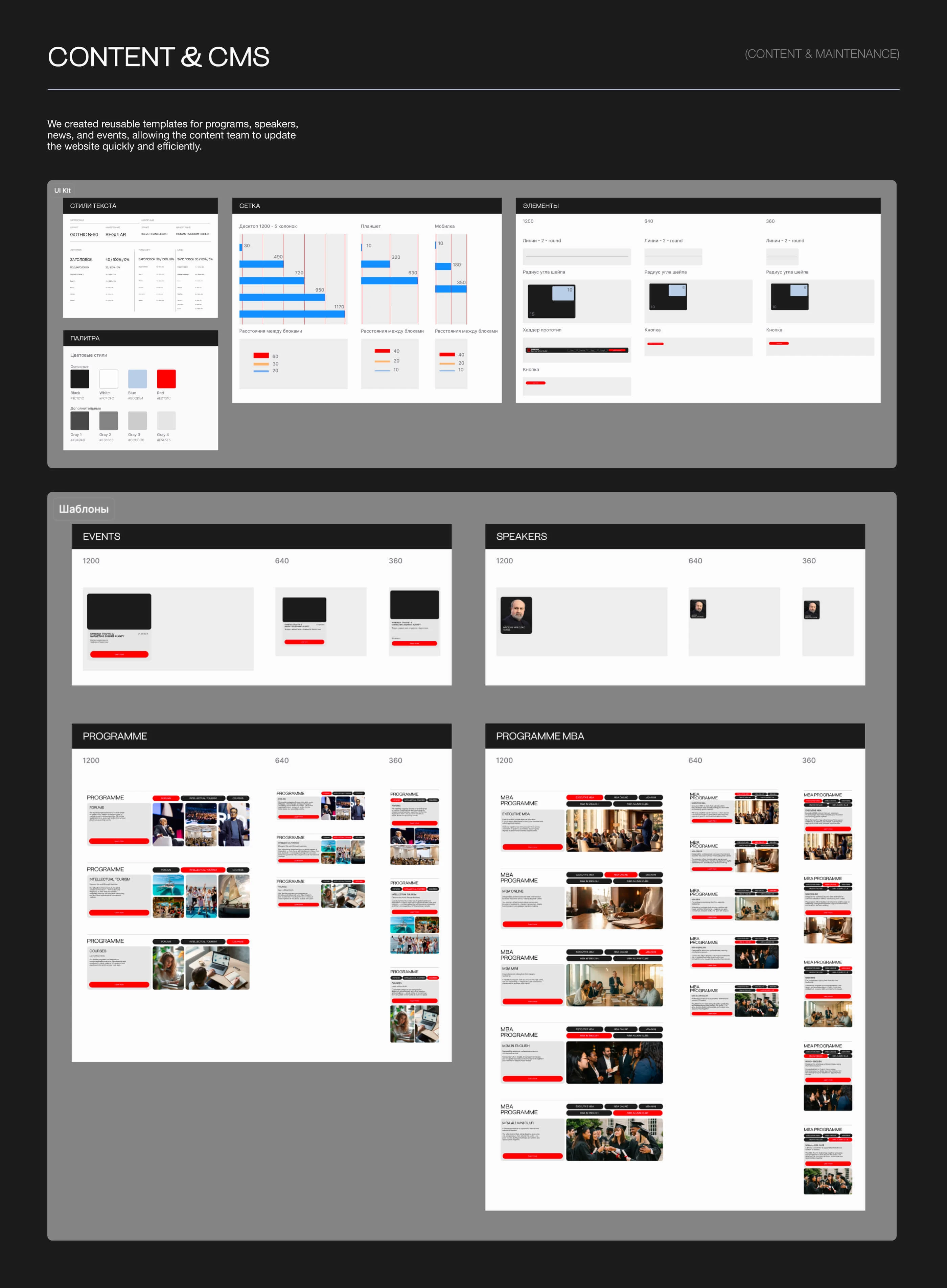 Website Redesign & Visual System — Изображение №11 — Интерфейсы, Брендинг на Dprofile