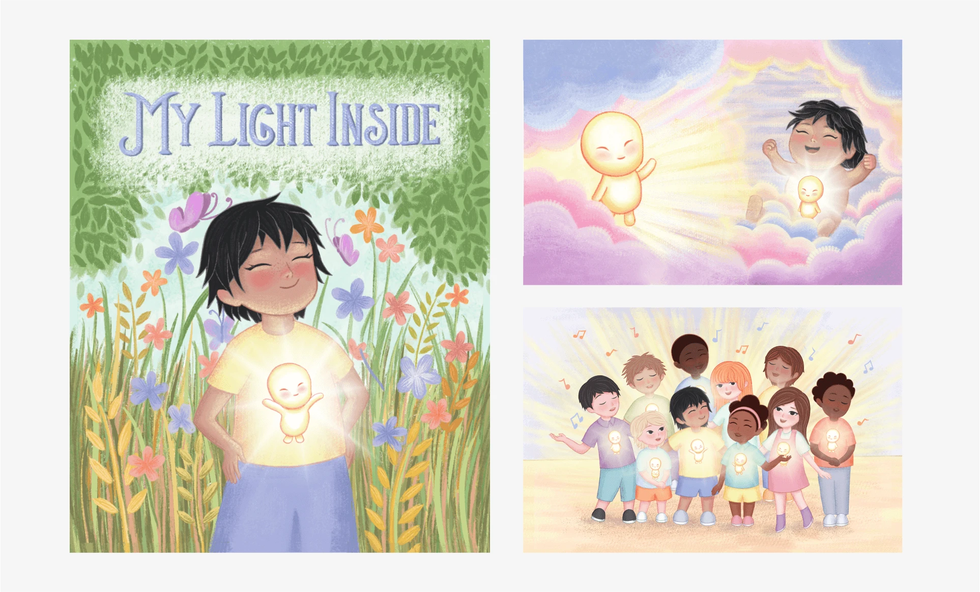 Иллюстрация книги "My Light Inside" — Изображение №4 — Иллюстрация на Dprofile
