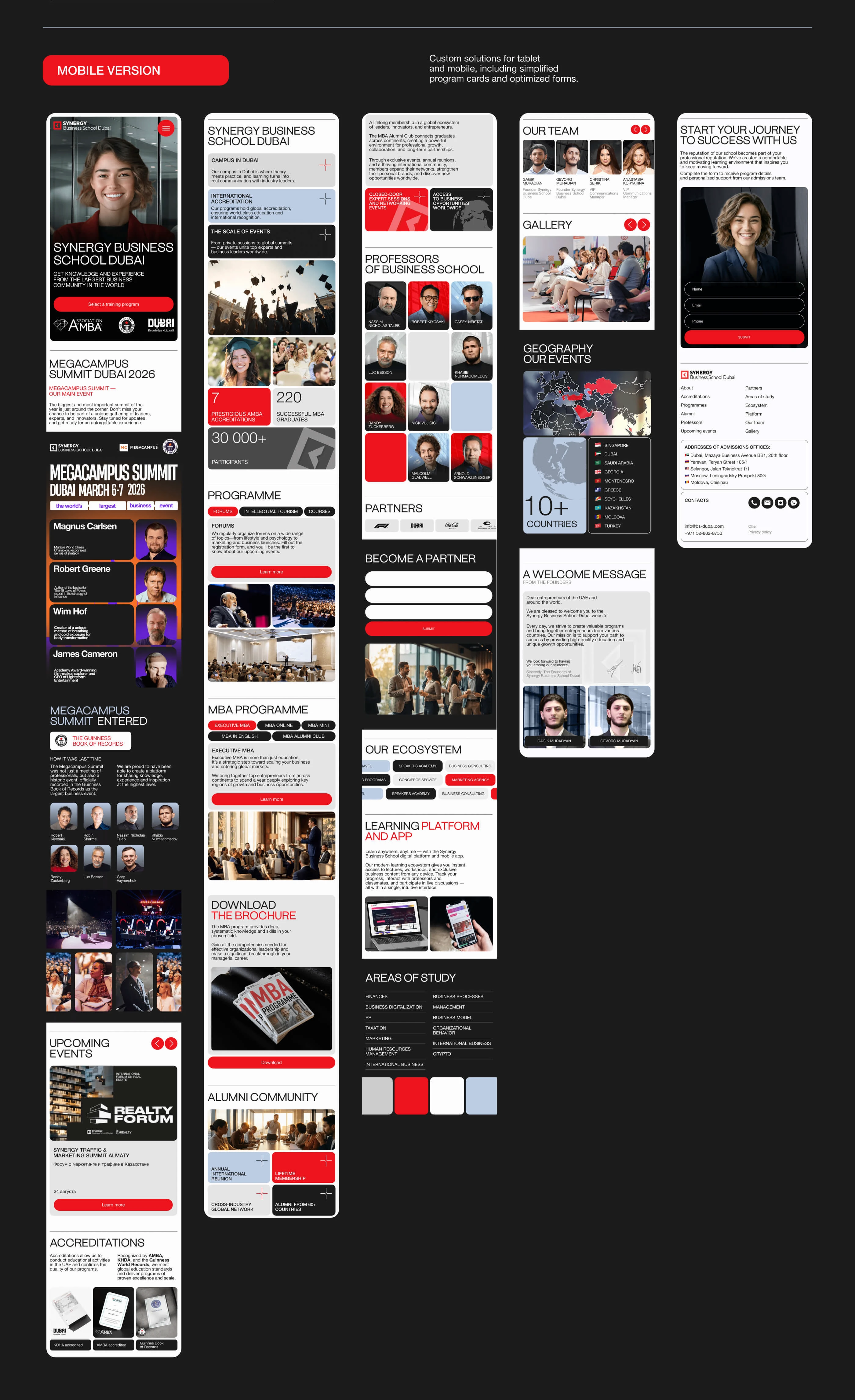 Website Redesign & Visual System — Изображение №10 — Интерфейсы, Брендинг на Dprofile