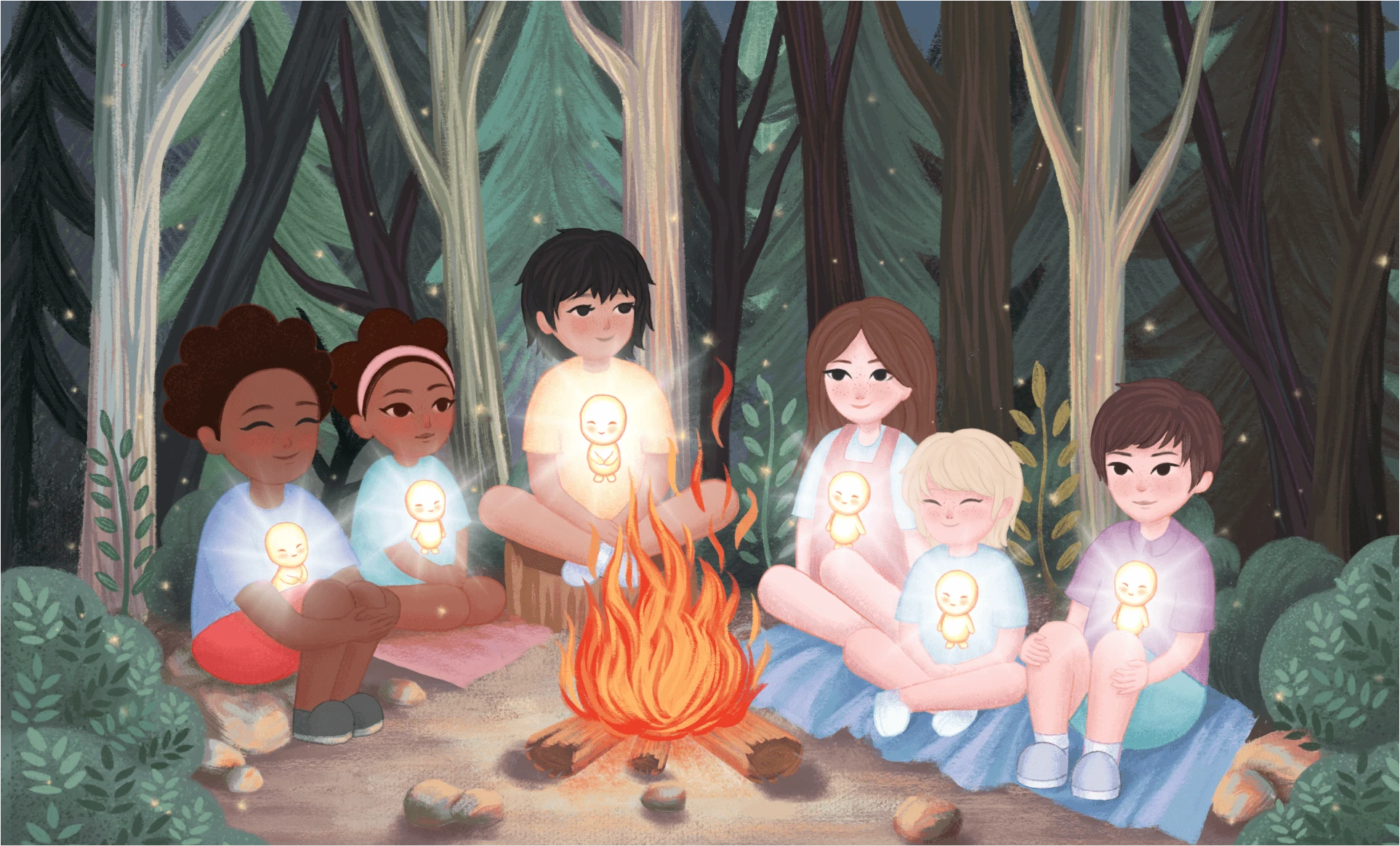 Иллюстрация книги "My Light Inside" — Изображение №2 — Иллюстрация на Dprofile
