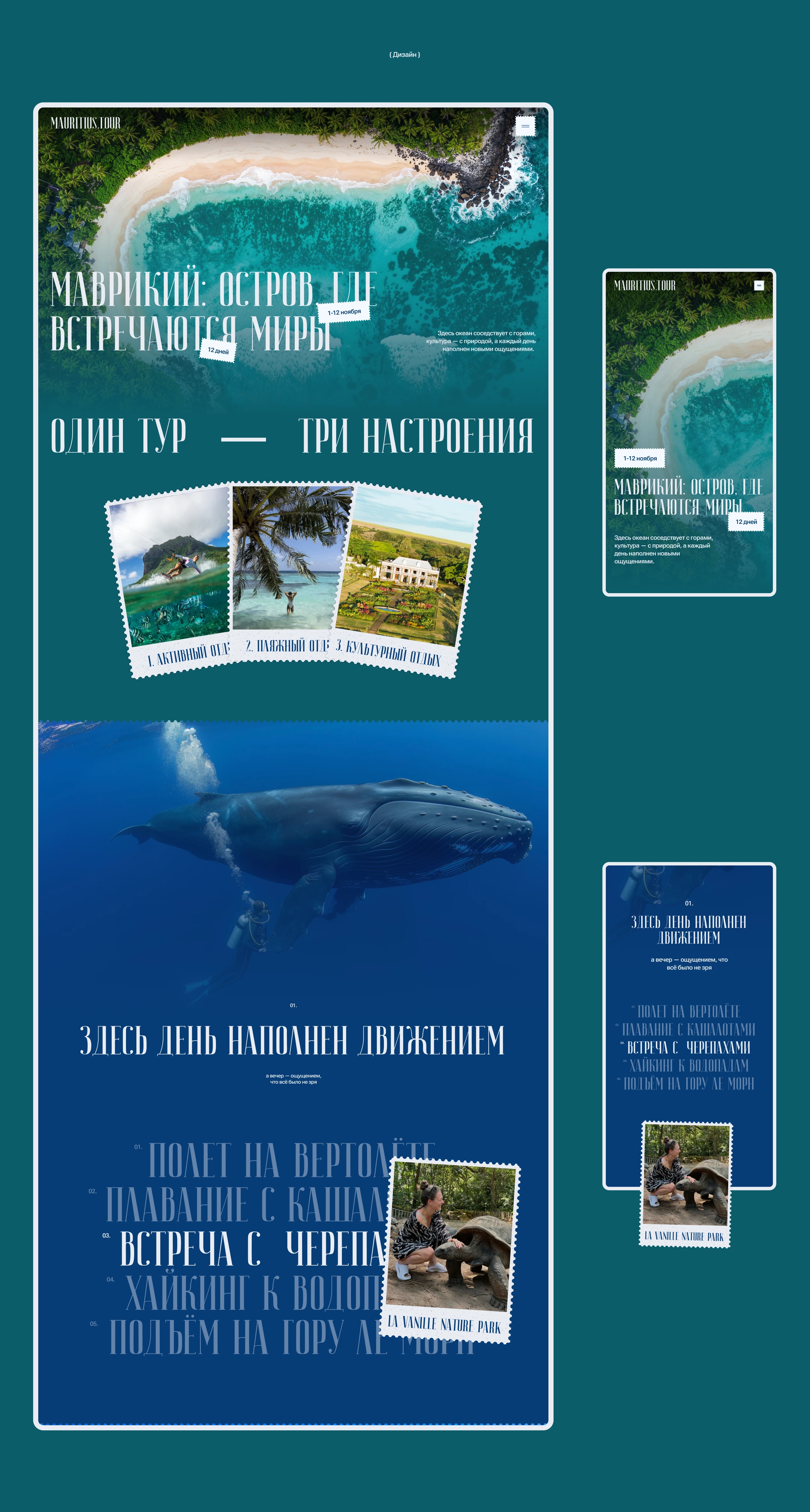 Mauritius Tour — Изображение №5 — Интерфейсы на Dprofile