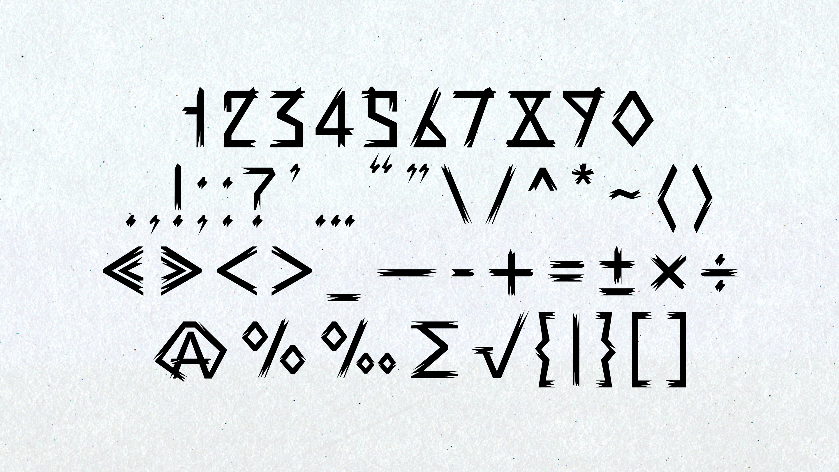 Панк-рок шрифт ЯРИК — Изображение №4 — Графика на Dprofile