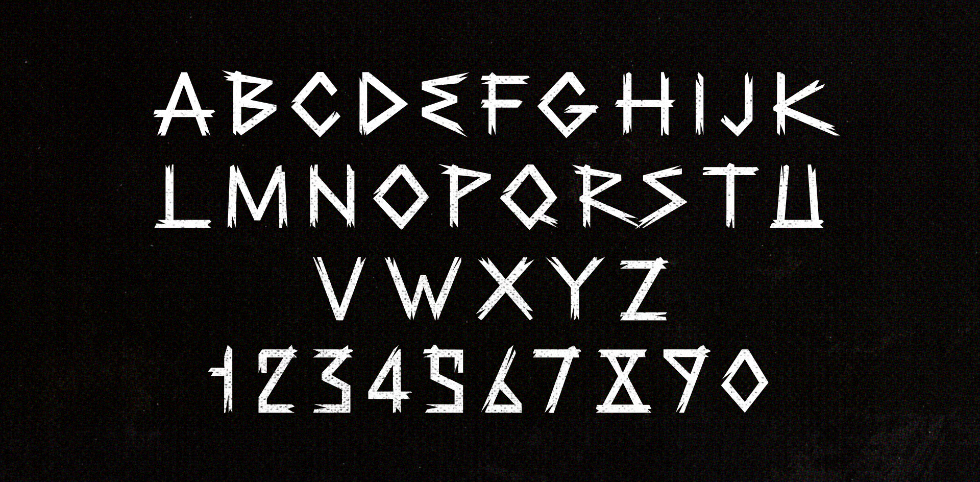 Панк-рок шрифт ЯРИК — Изображение №6 — Графика на Dprofile