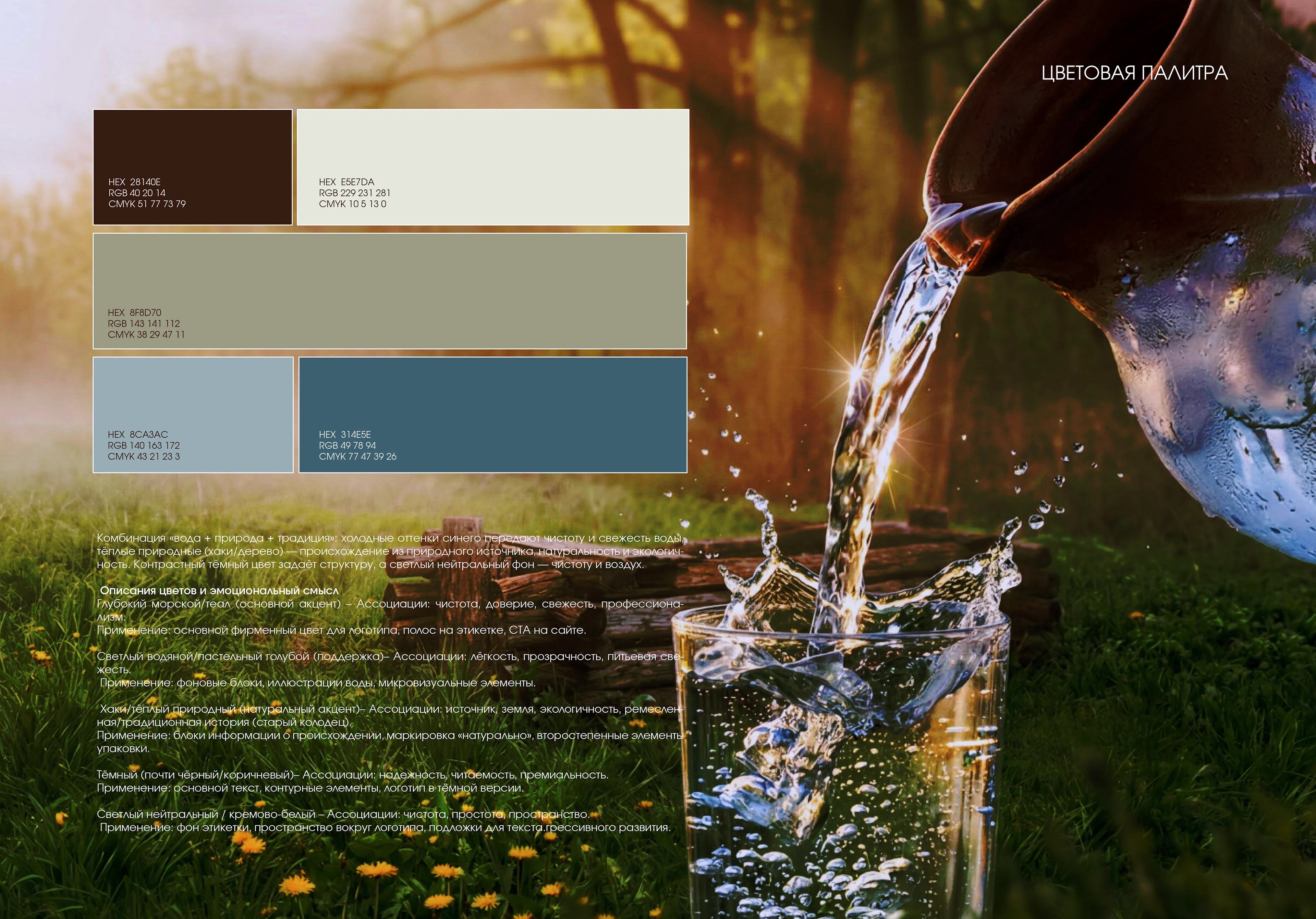 Айдентика бренда воды / Water brand identity — Изображение №8 — Брендинг на Dprofile