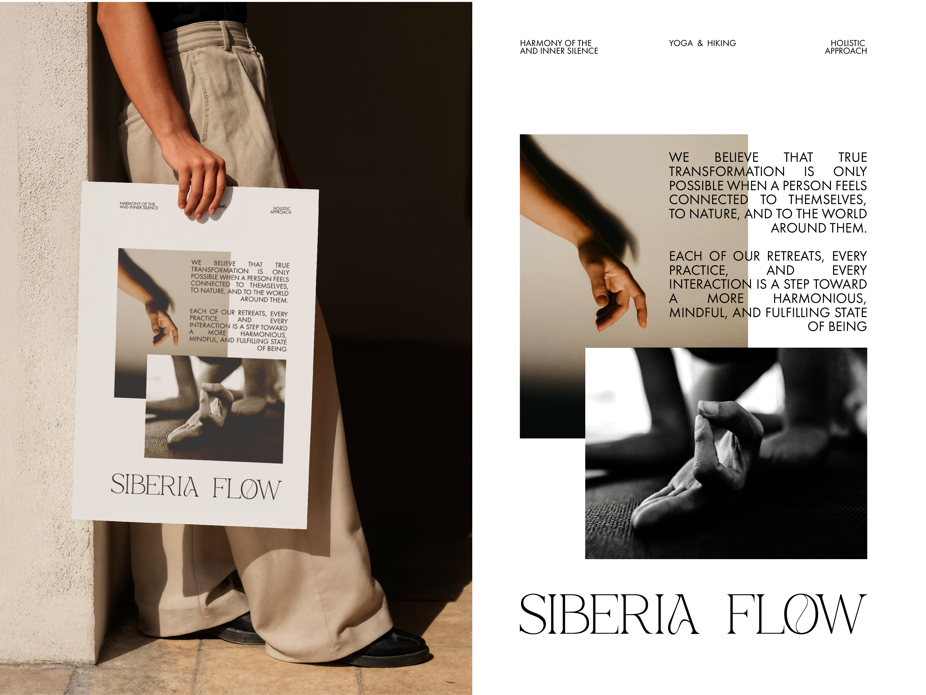 Yoga. Identity. Logo. Йога. Логотип. Фирменный стиль — Изображение №5 — Брендинг на Dprofile