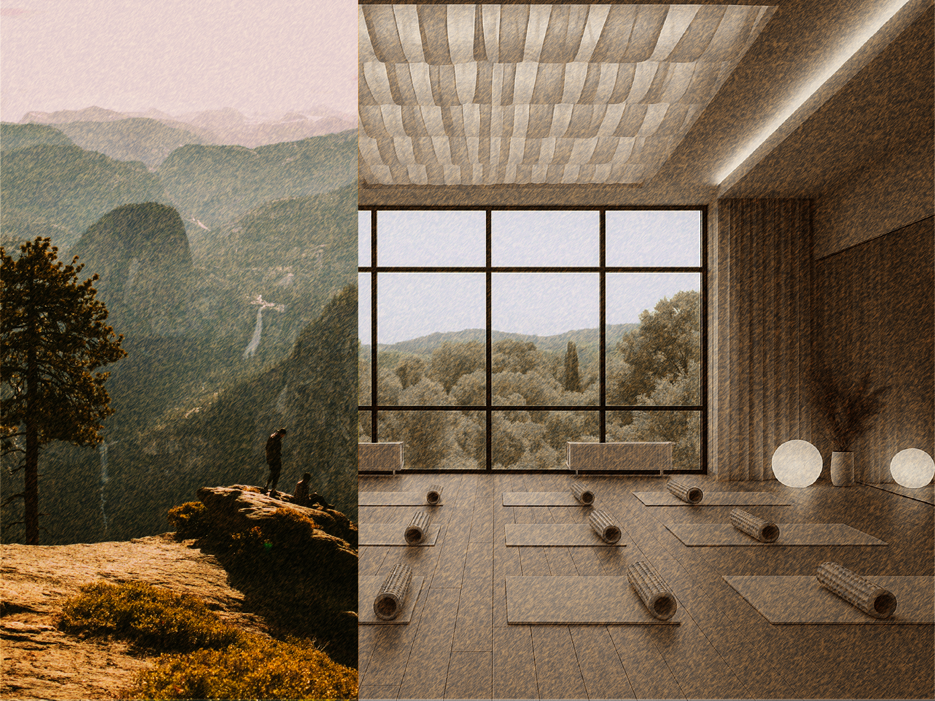 Yoga. Identity. Logo. Йога. Логотип. Фирменный стиль — Изображение №2 — Брендинг на Dprofile