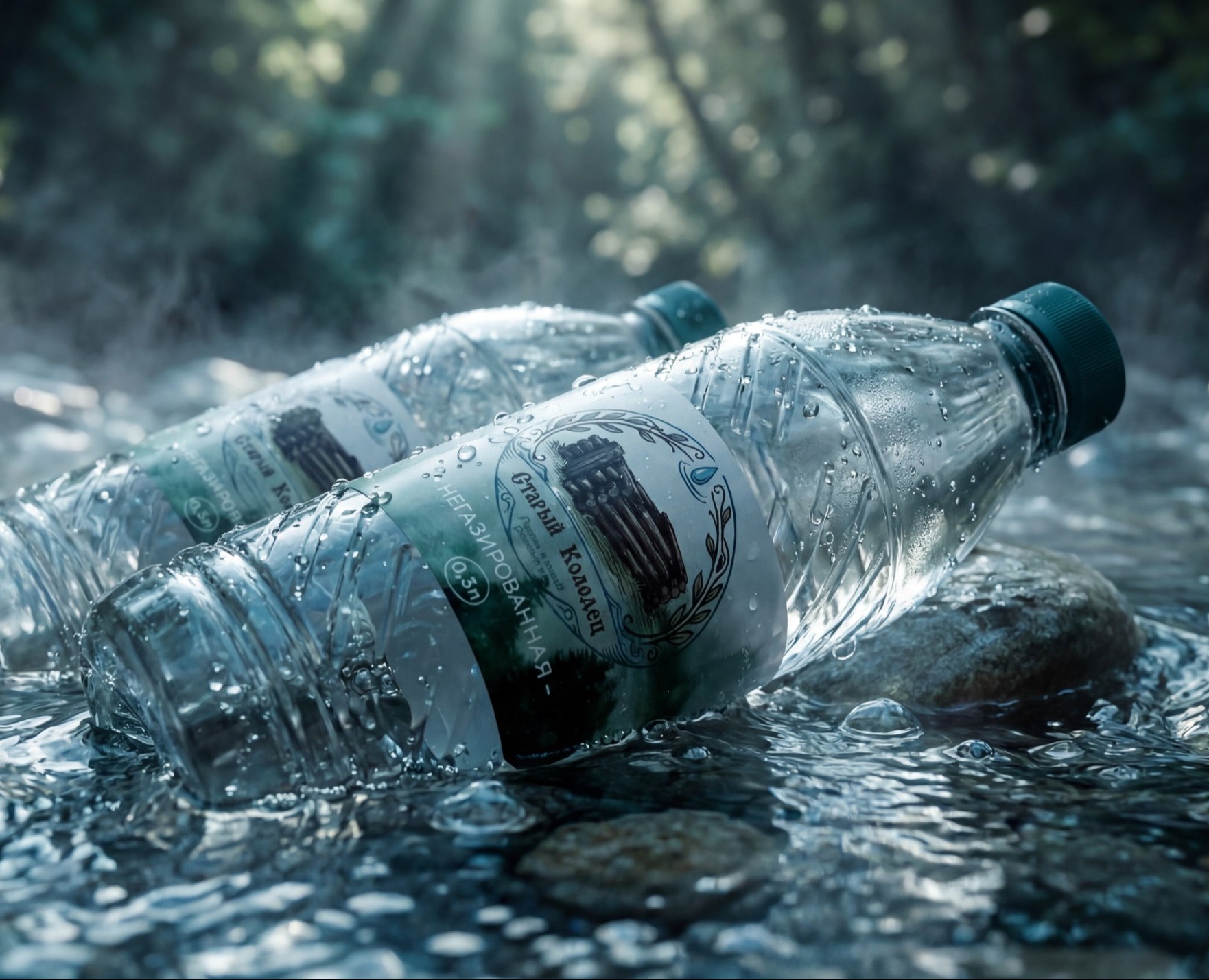 Айдентика бренда воды / Water brand identity — Брендинг на Dprofile