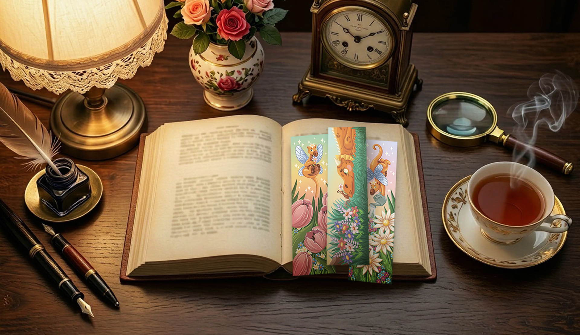 Книжные закладки — Изображение №8 — Брендинг, Иллюстрация на Dprofile