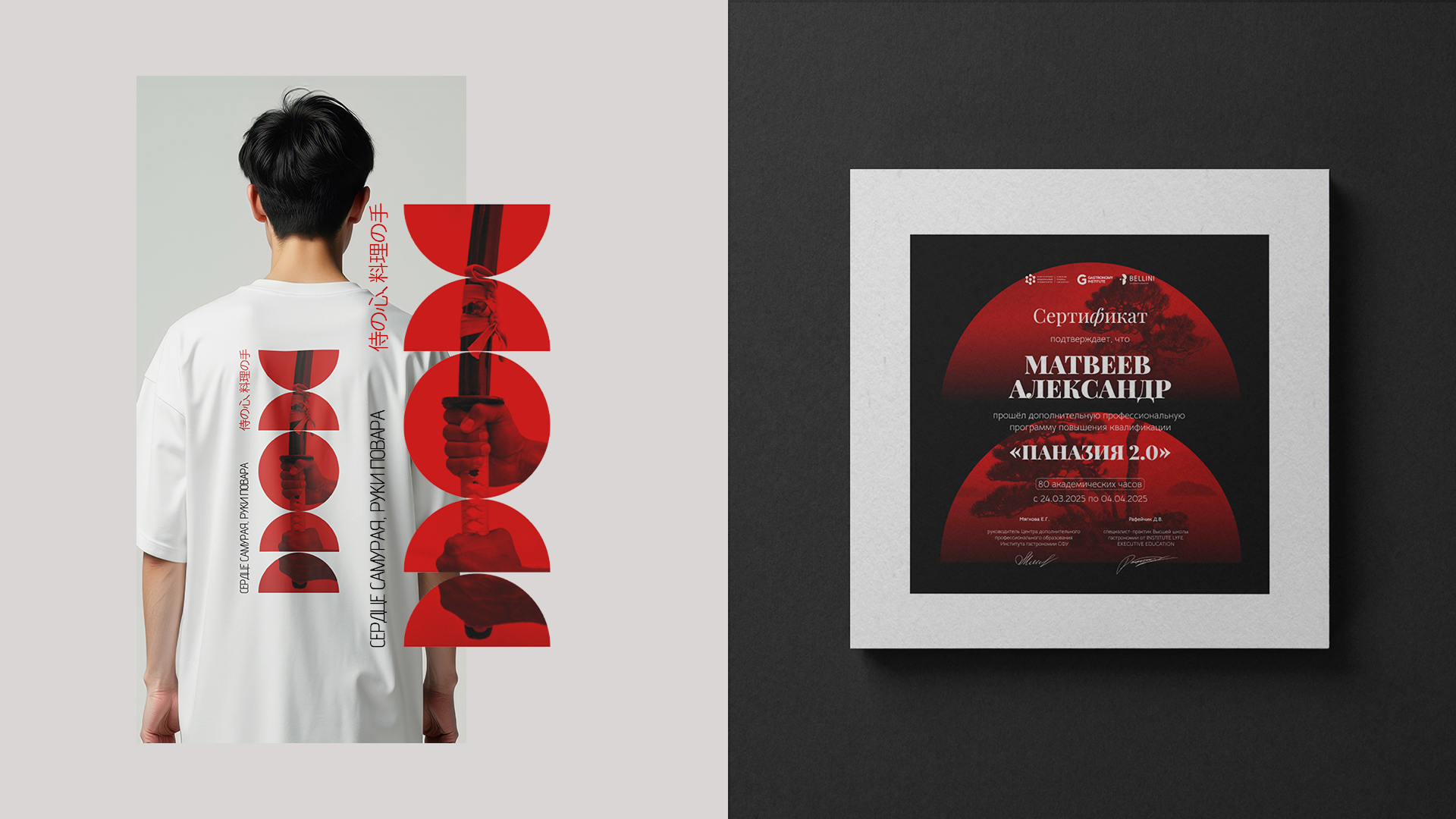 Brand identity / Gastronomy courses — Изображение №21 — Брендинг, Графика на Dprofile