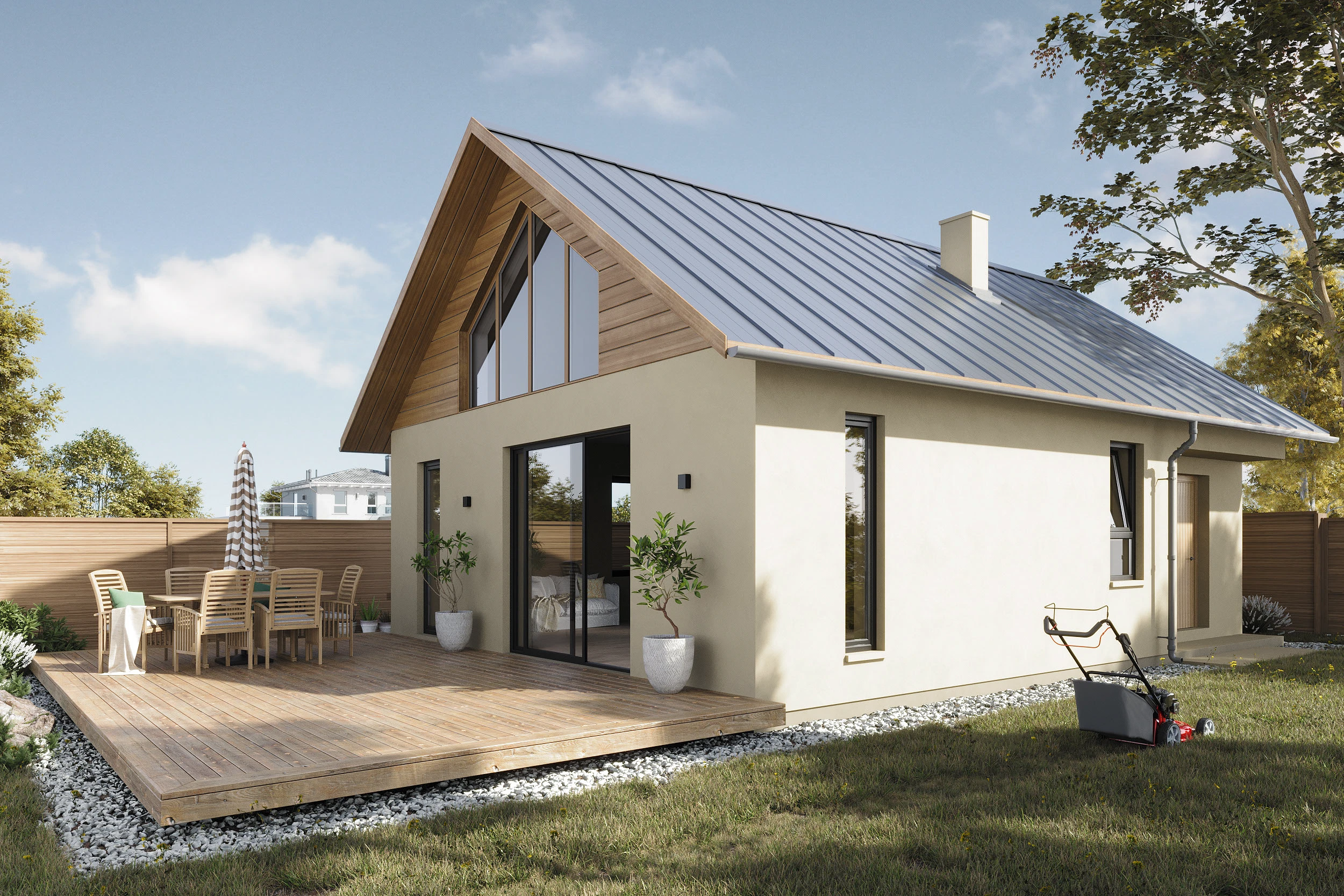 Загородный дом — Изображение №1 — Иллюстрация, 3D на Dprofile