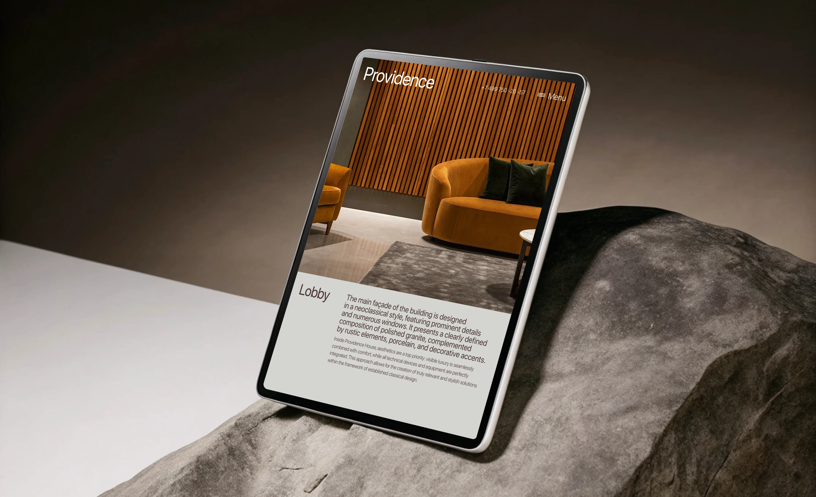 Providence Club House. Website Design. — Изображение №7 — Интерфейсы, Графика на Dprofile