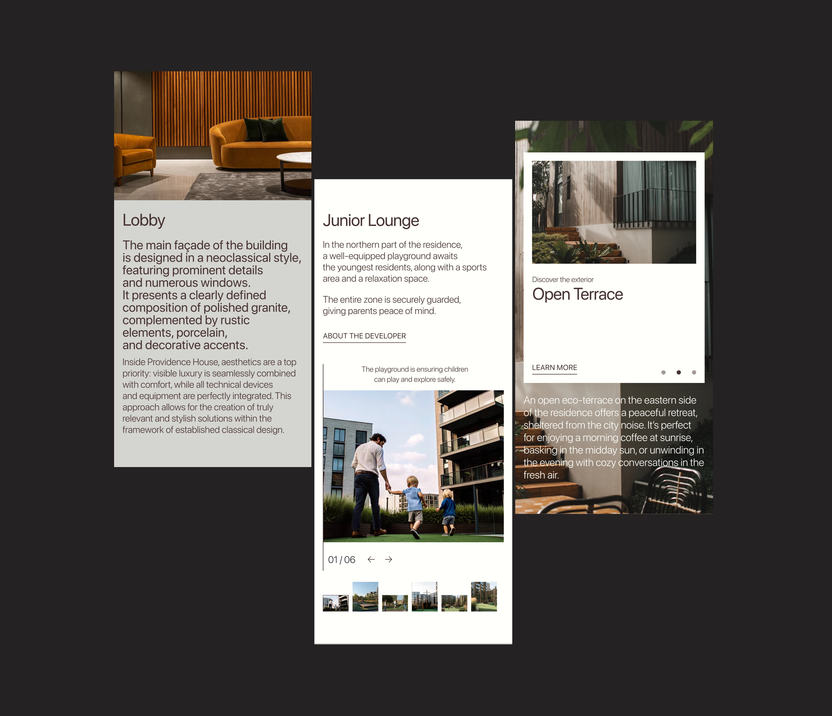 Providence Club House. Website Design. — Изображение №12 — Интерфейсы, Графика на Dprofile