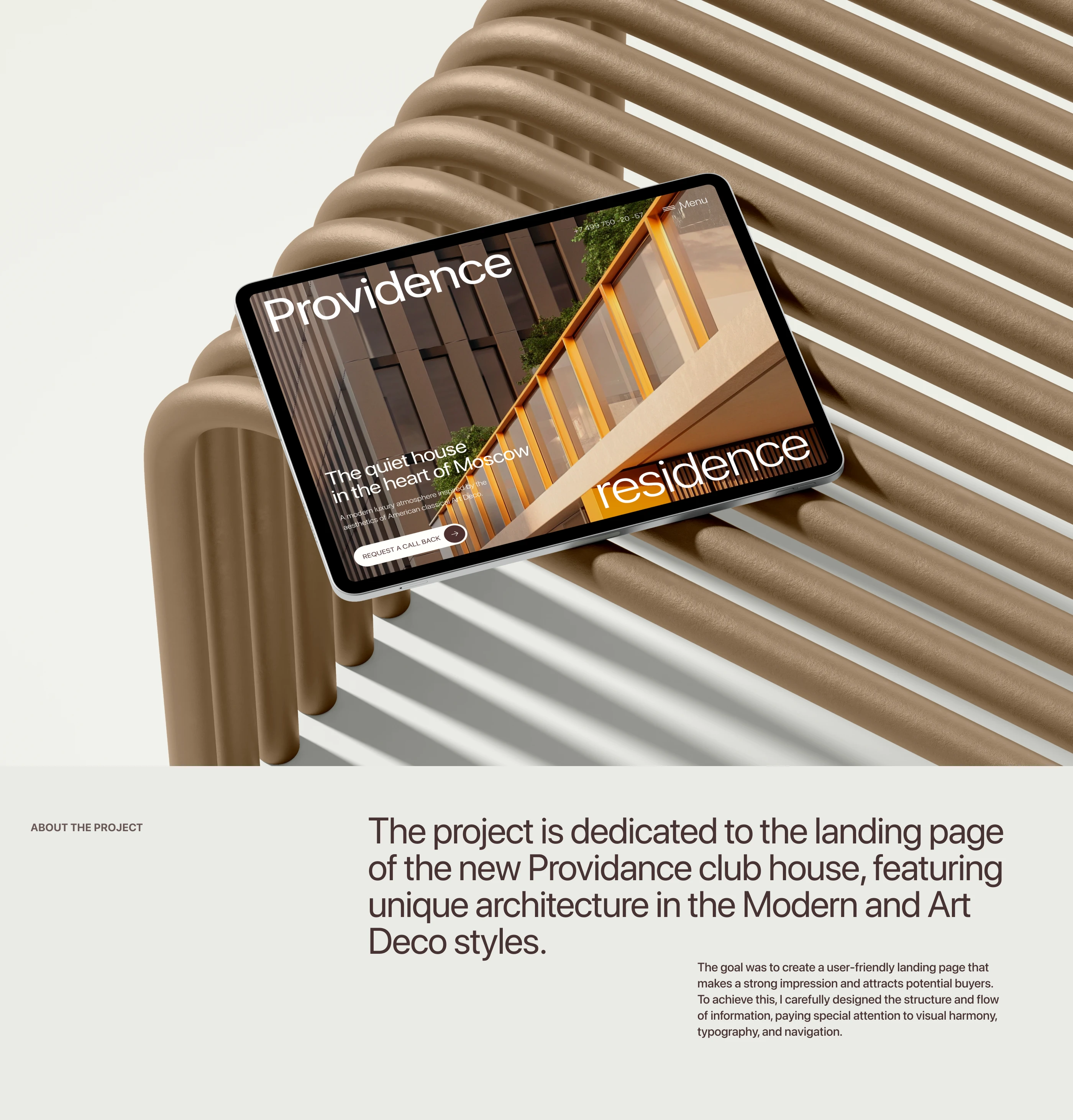 Providence Club House. Website Design. — Изображение №1 — Интерфейсы, Графика на Dprofile