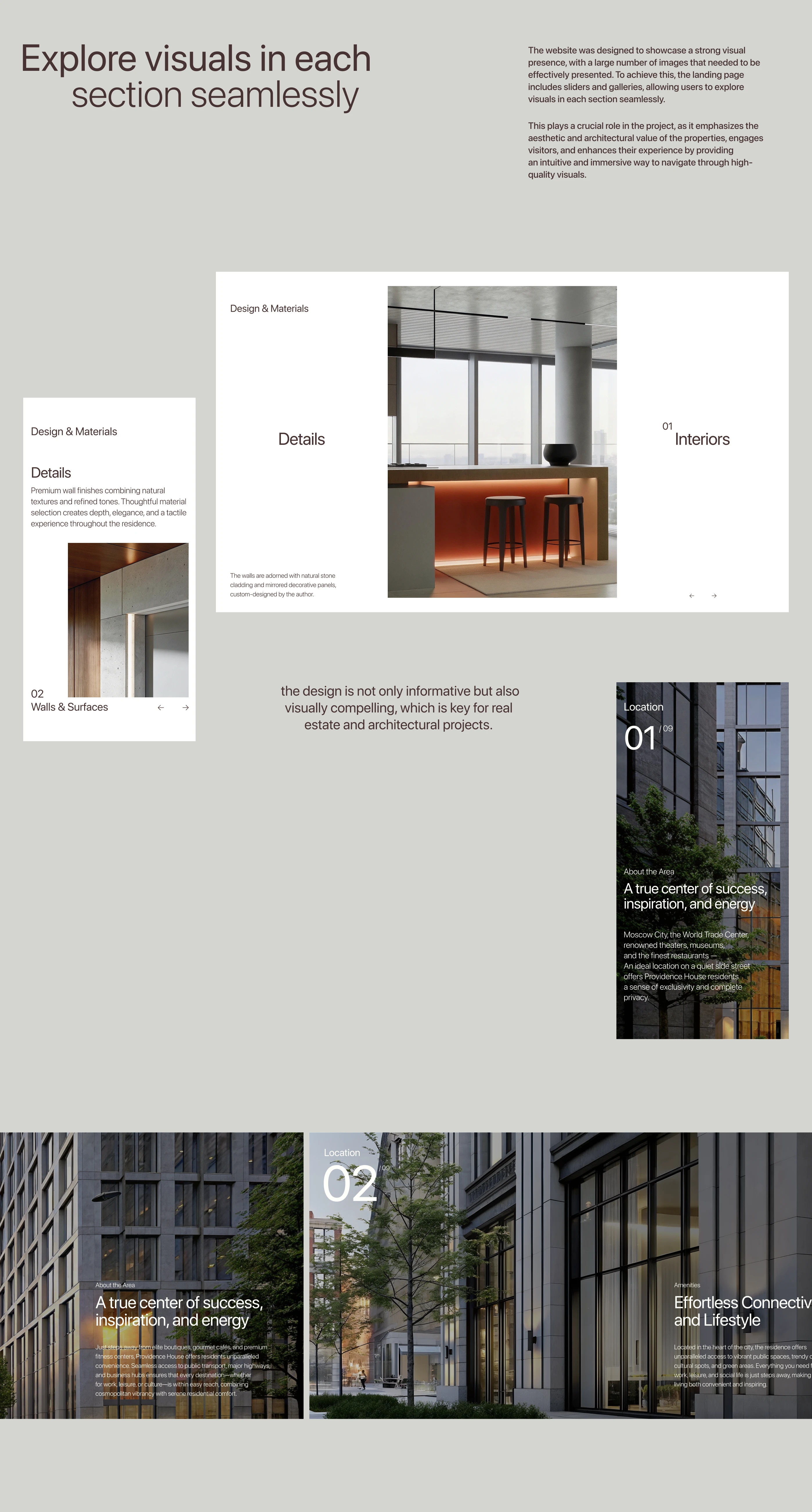 Providence Club House. Website Design. — Изображение №13 — Интерфейсы, Графика на Dprofile