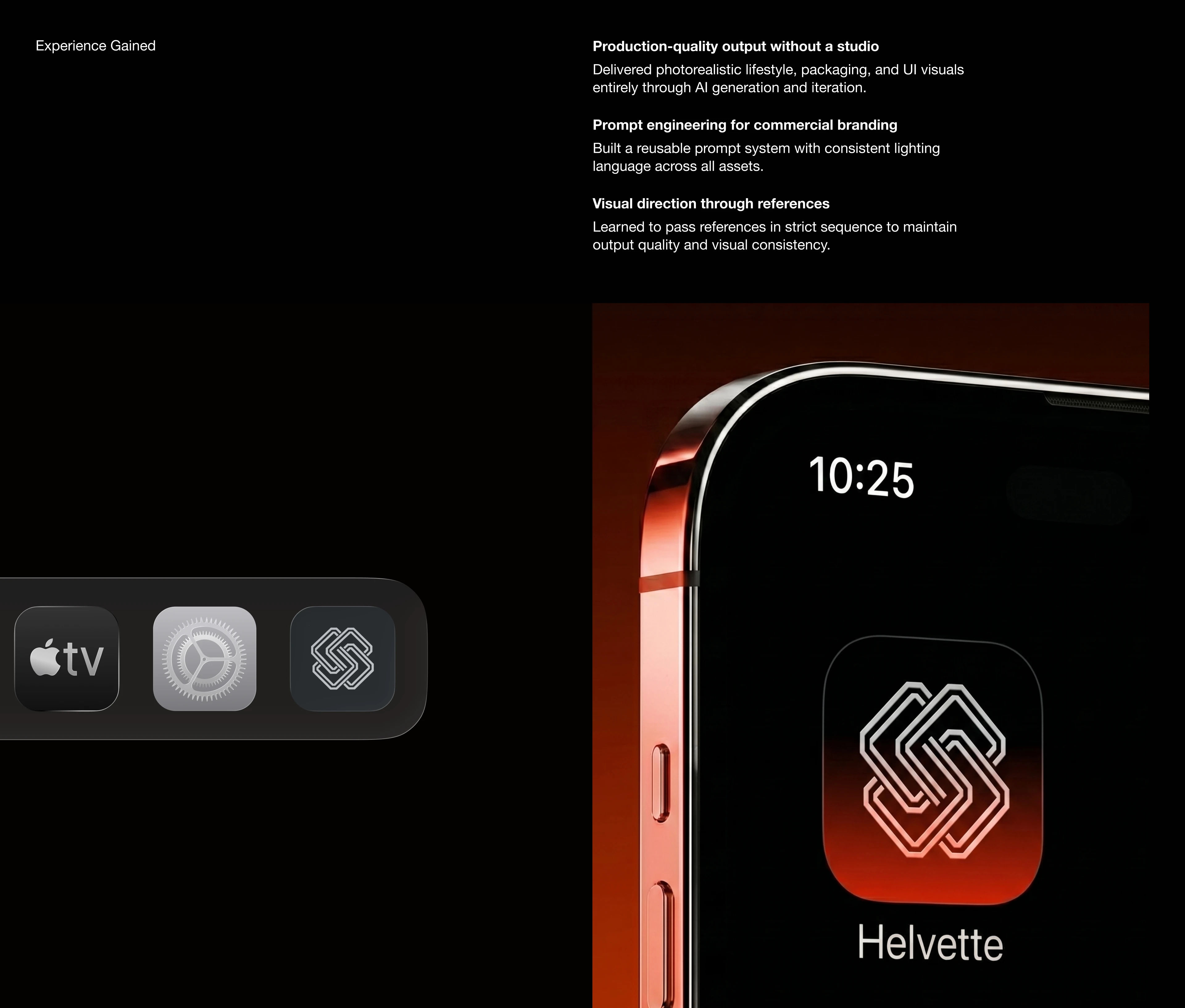 Helvette. AI Branding & Mockup Production — Изображение №4 — Брендинг на Dprofile