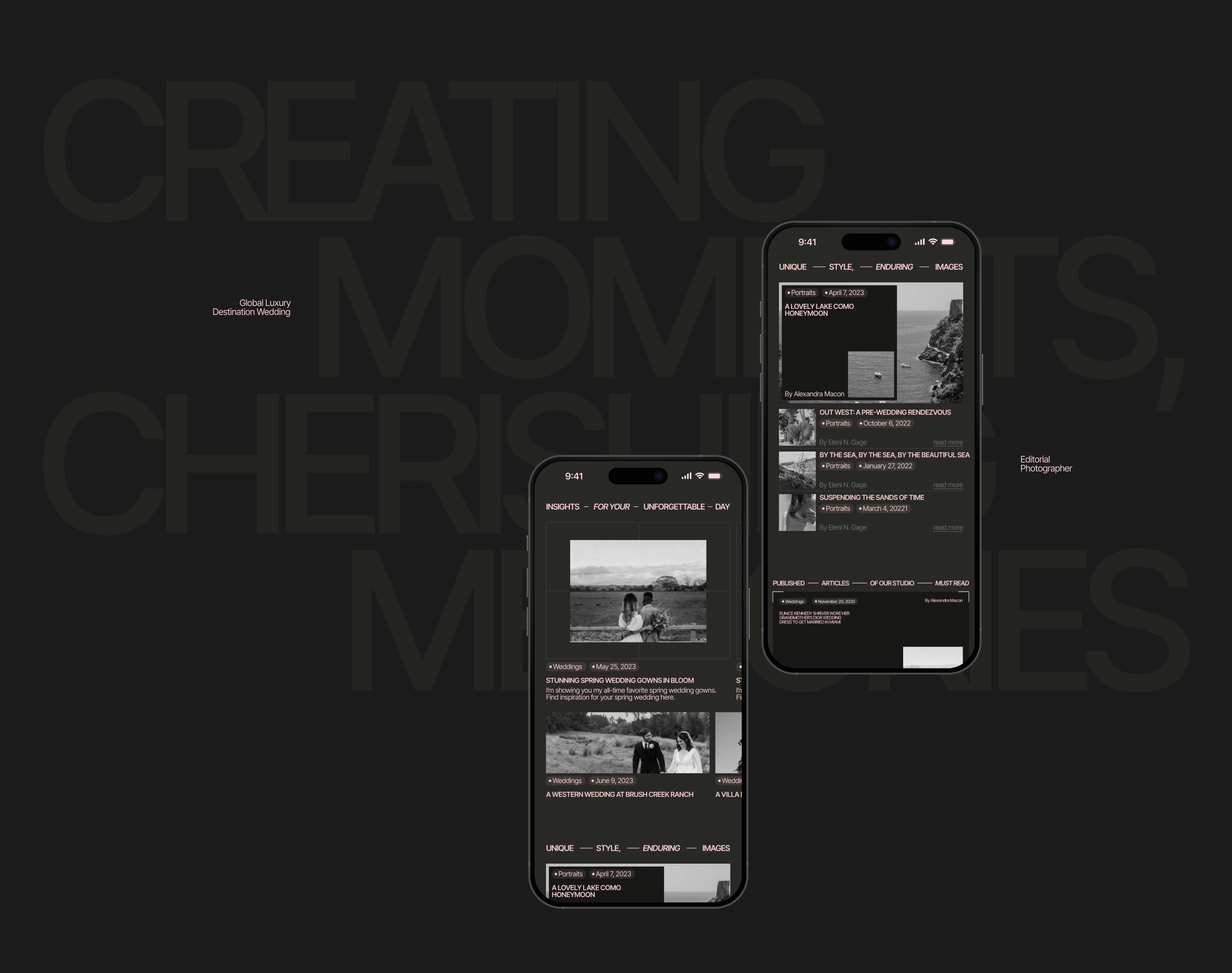 Timeless Agency Website — Изображение №17 — Интерфейсы, Брендинг на Dprofile