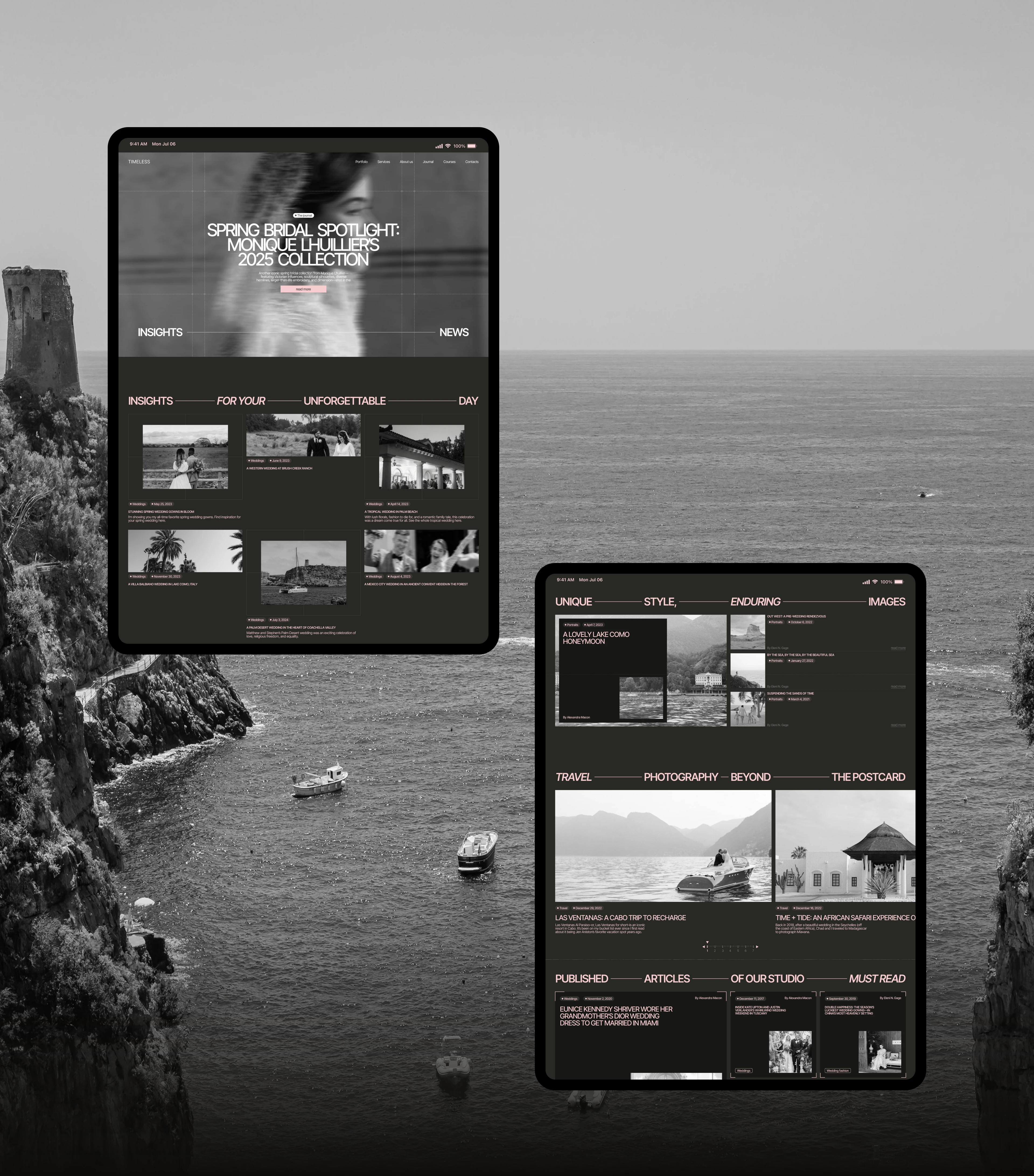 Timeless Agency Website — Изображение №18 — Интерфейсы, Брендинг на Dprofile