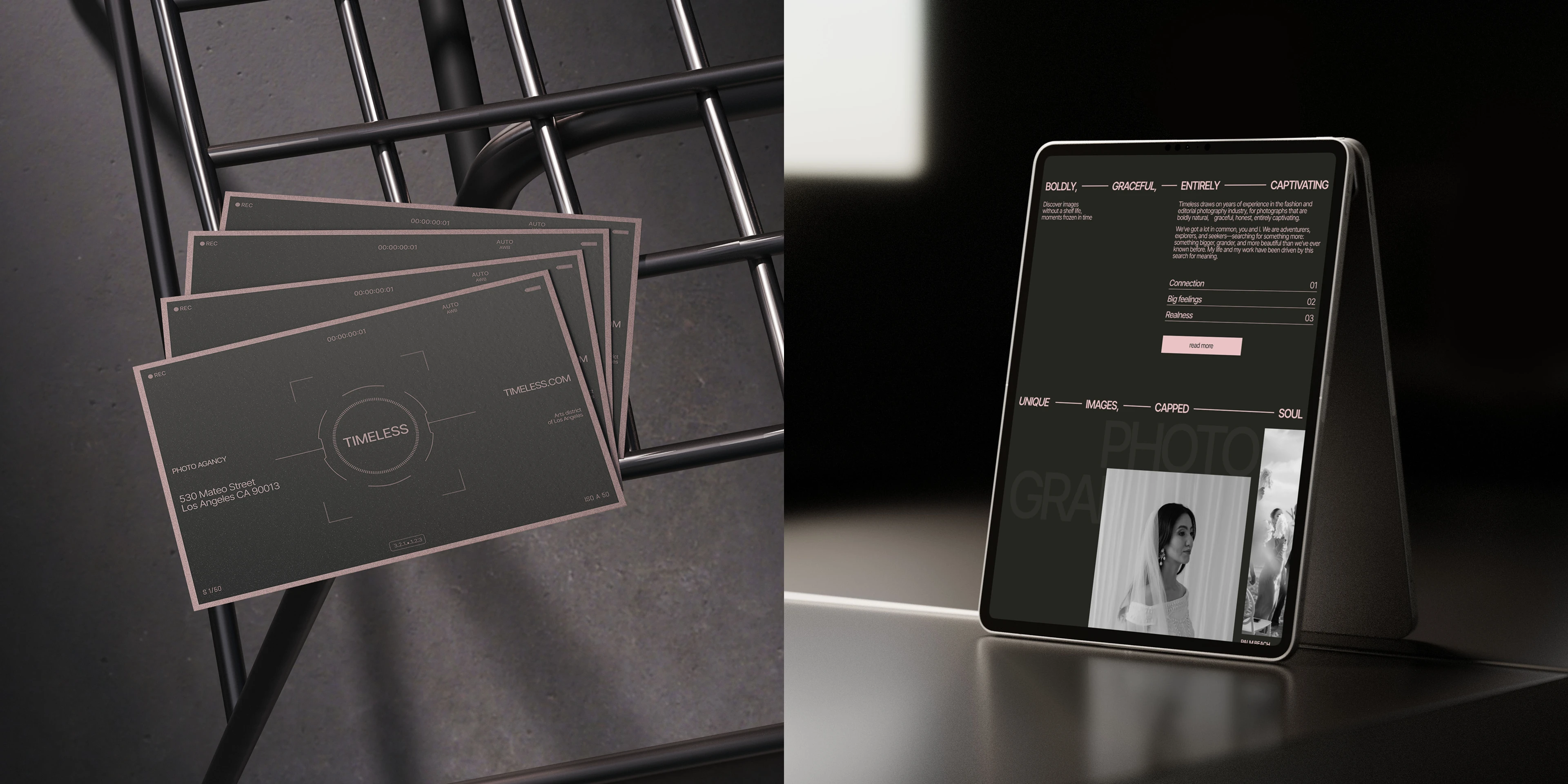 Timeless Agency Website — Изображение №6 — Интерфейсы, Брендинг на Dprofile