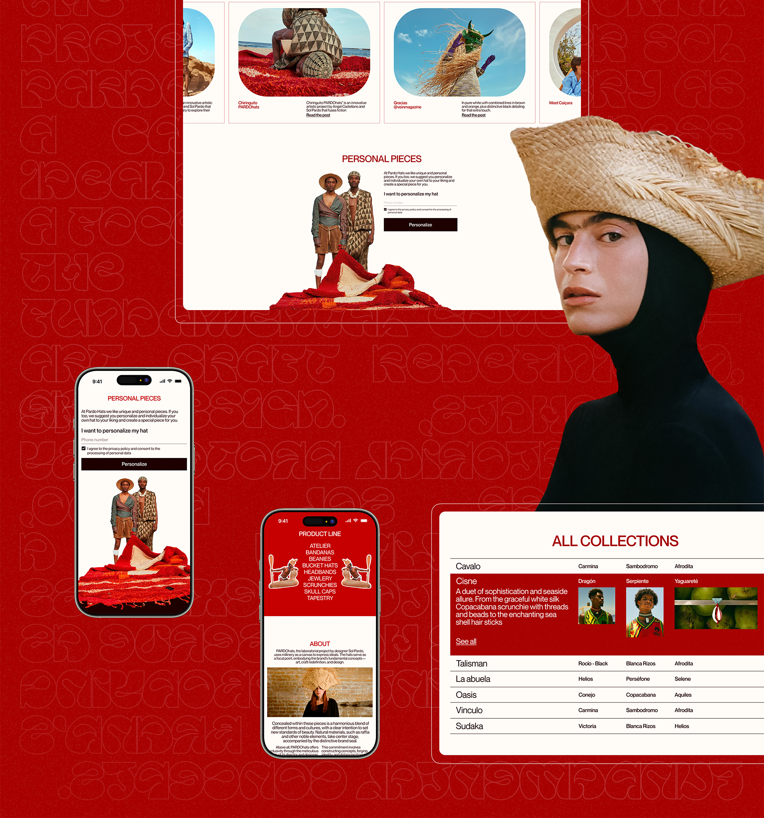 Pardo Hats — Изображение №4 — Интерфейсы, Графика на Dprofile