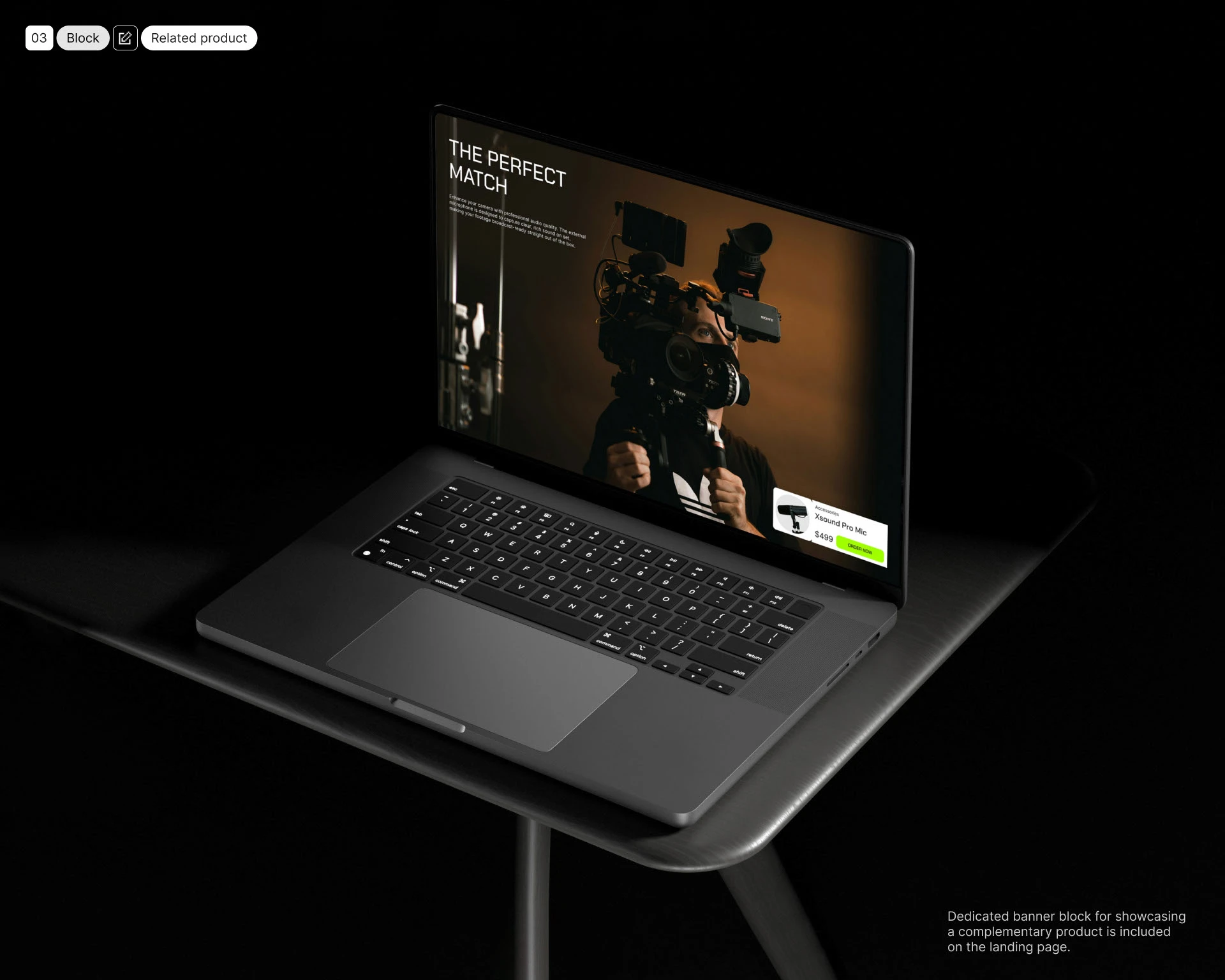 Landing page template XVISION — Изображение №5 — Интерфейсы на Dprofile